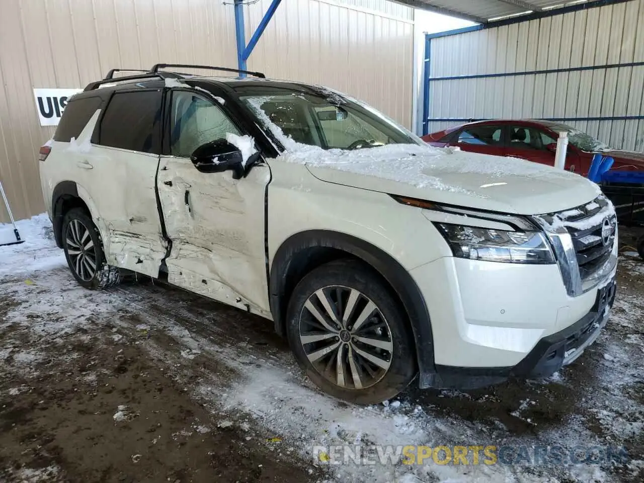 4 Photograph of a damaged car 5N1DR3DK2RC225287 NISSAN PATHFINDER 2024