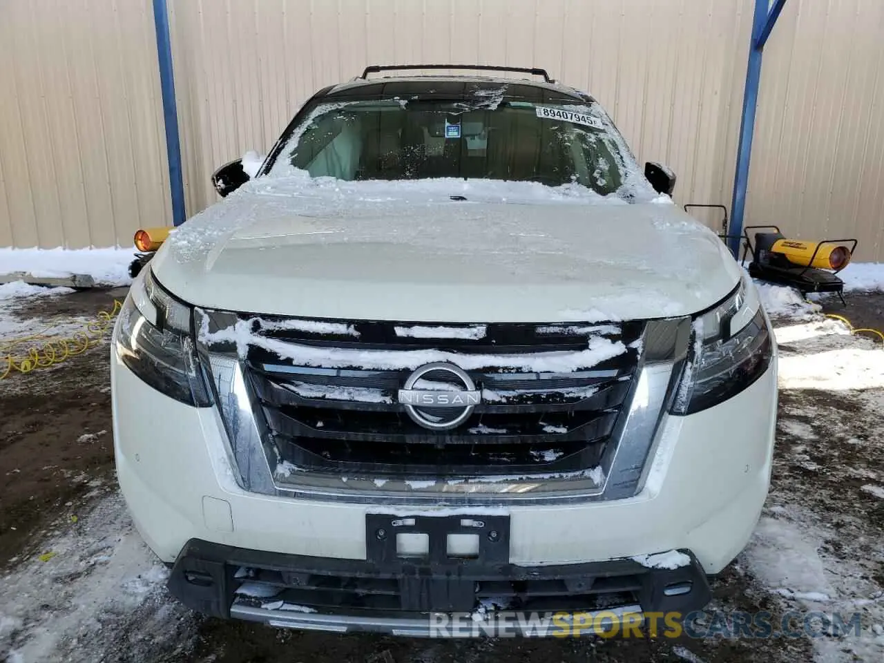 5 Photograph of a damaged car 5N1DR3DK2RC225287 NISSAN PATHFINDER 2024
