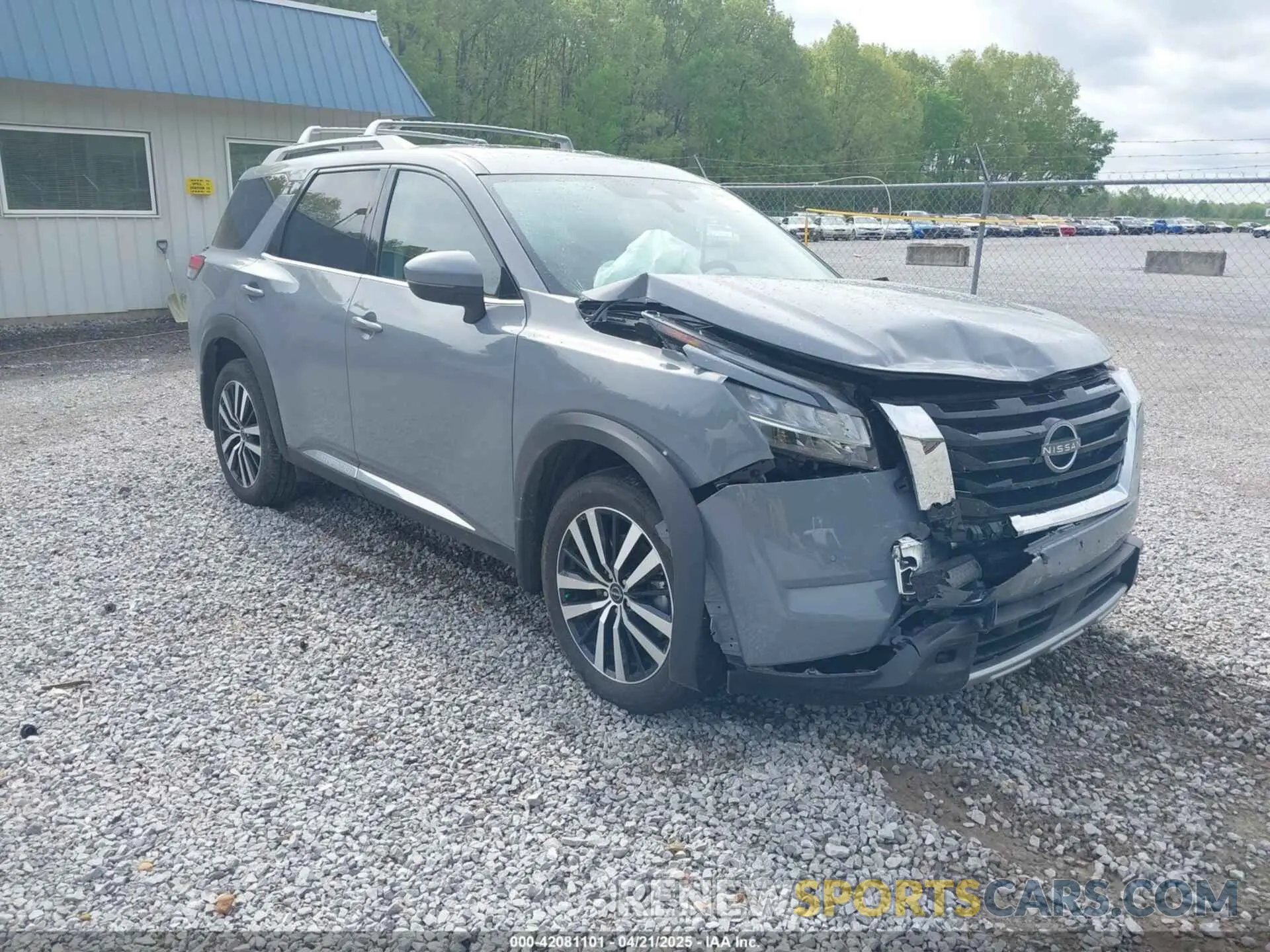 1 Photograph of a damaged car 5N1DR3DK2RC227167 NISSAN PATHFINDER 2024