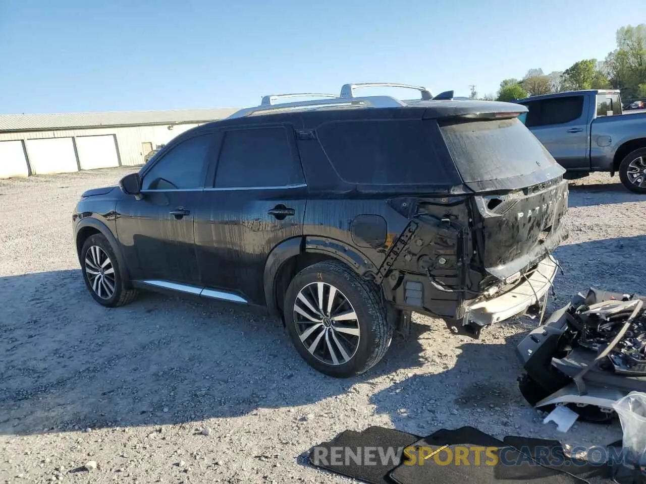 2 Photograph of a damaged car 5N1DR3DK7RC280687 NISSAN PATHFINDER 2024