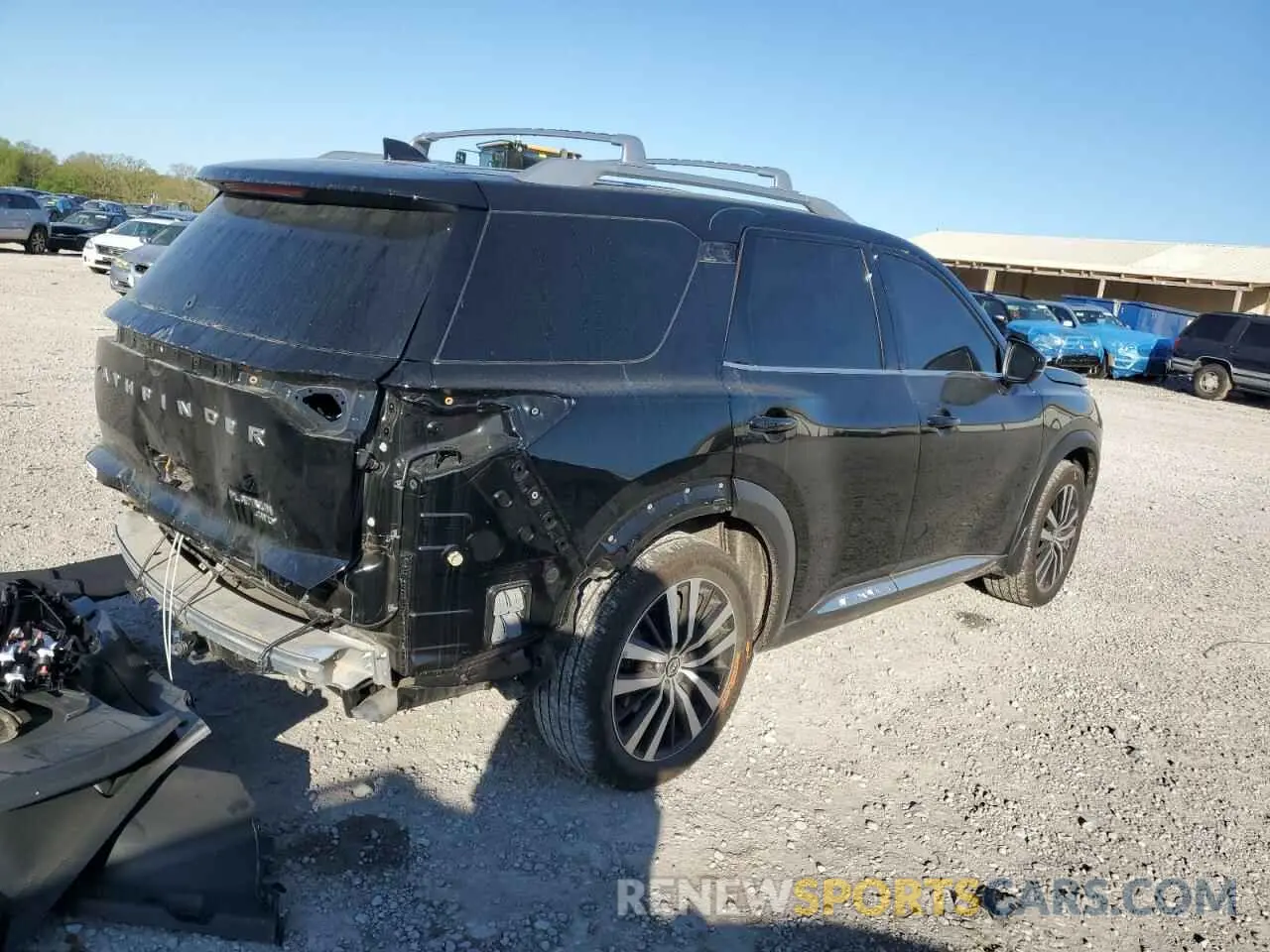 3 Photograph of a damaged car 5N1DR3DK7RC280687 NISSAN PATHFINDER 2024