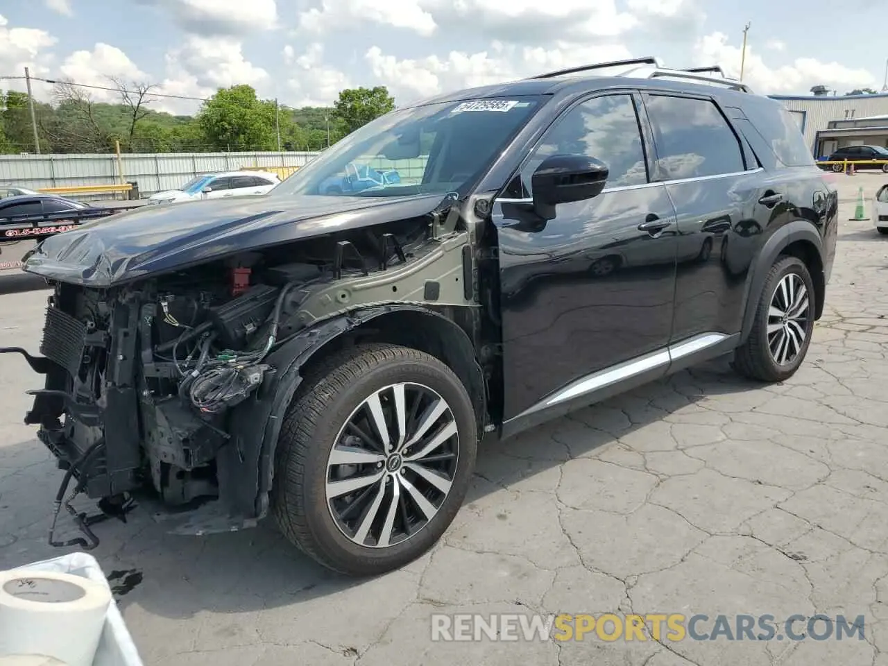 1 Photograph of a damaged car 5N1DR3DK8RC212561 NISSAN PATHFINDER 2024