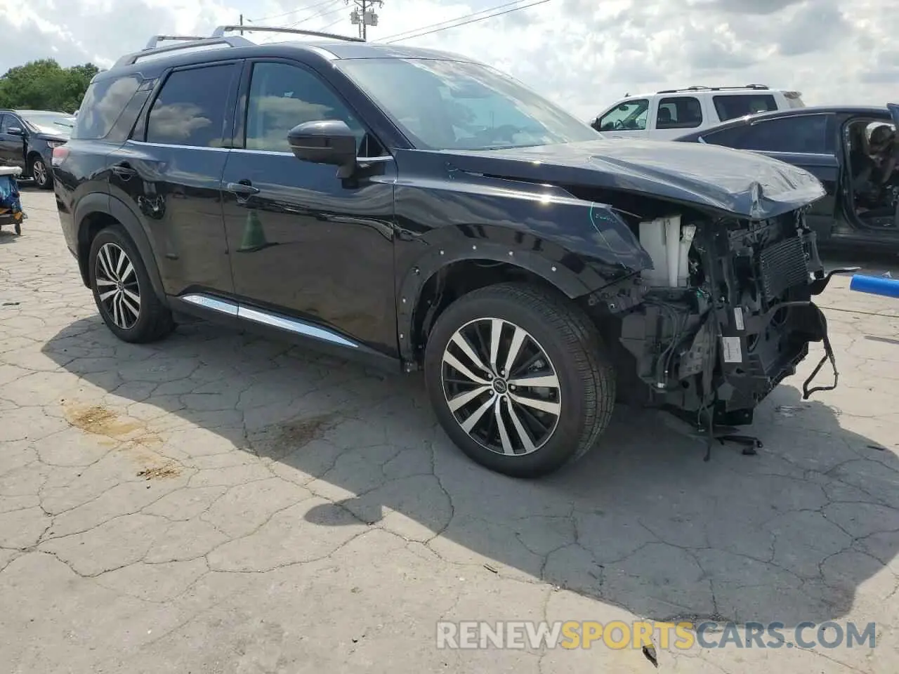 4 Photograph of a damaged car 5N1DR3DK8RC212561 NISSAN PATHFINDER 2024