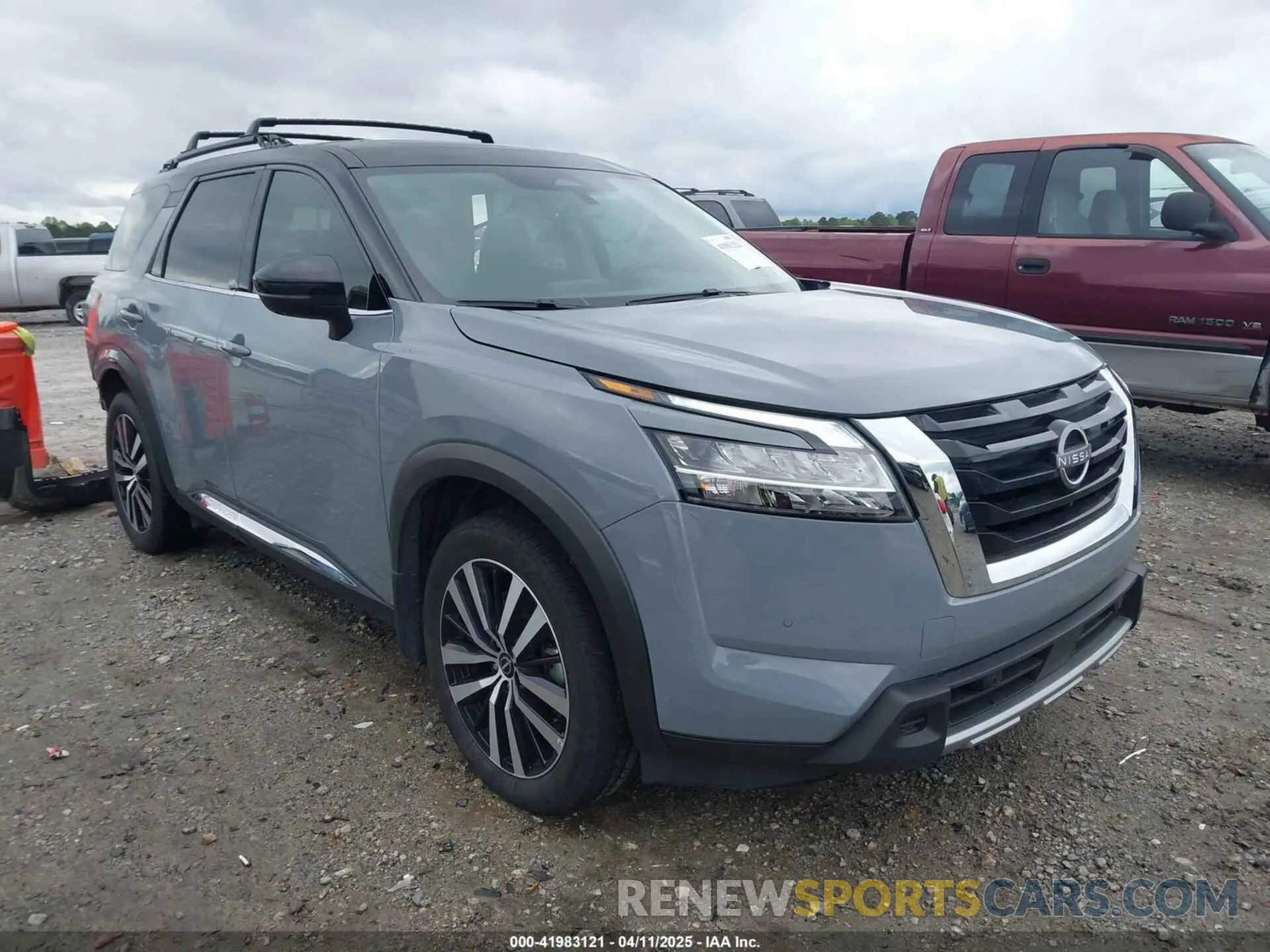 1 Photograph of a damaged car 5N1DR3DKXRC244704 NISSAN PATHFINDER 2024