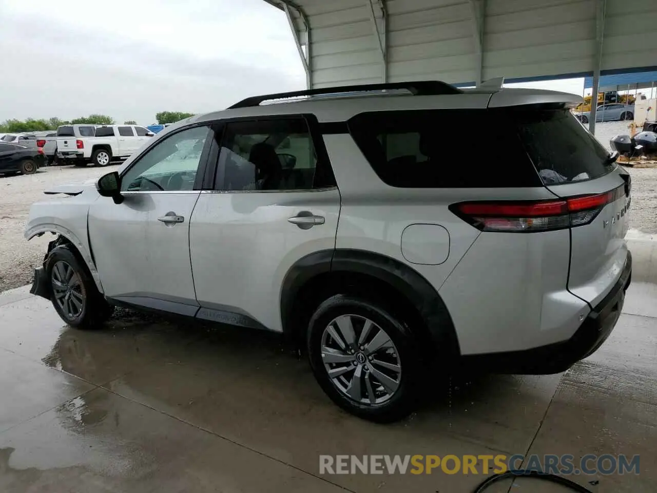 2 Photograph of a damaged car 5N1DR3BA0SC210304 NISSAN PATHFINDER 2025
