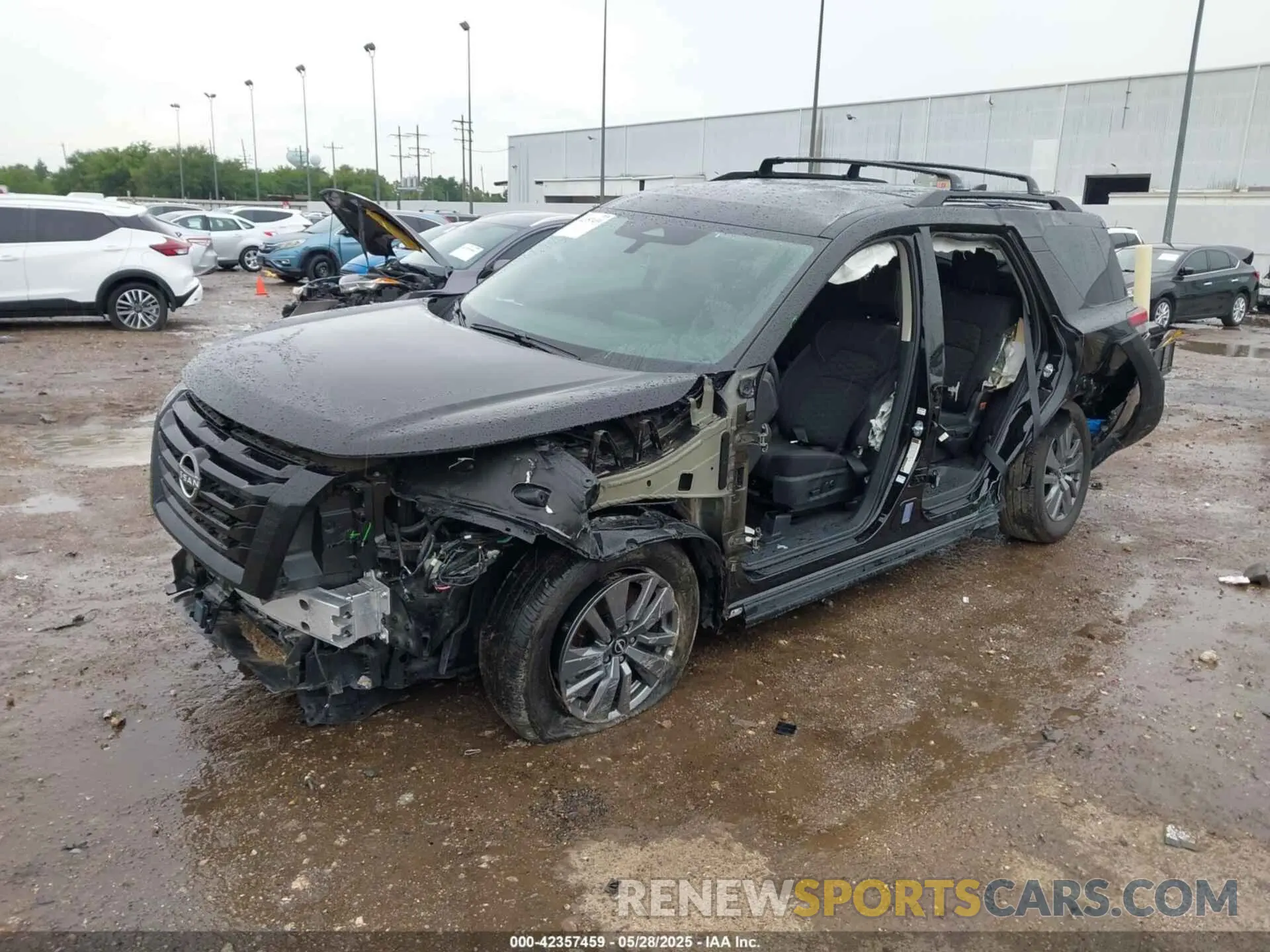 2 Photograph of a damaged car 5N1DR3BA8SC206064 NISSAN PATHFINDER 2025