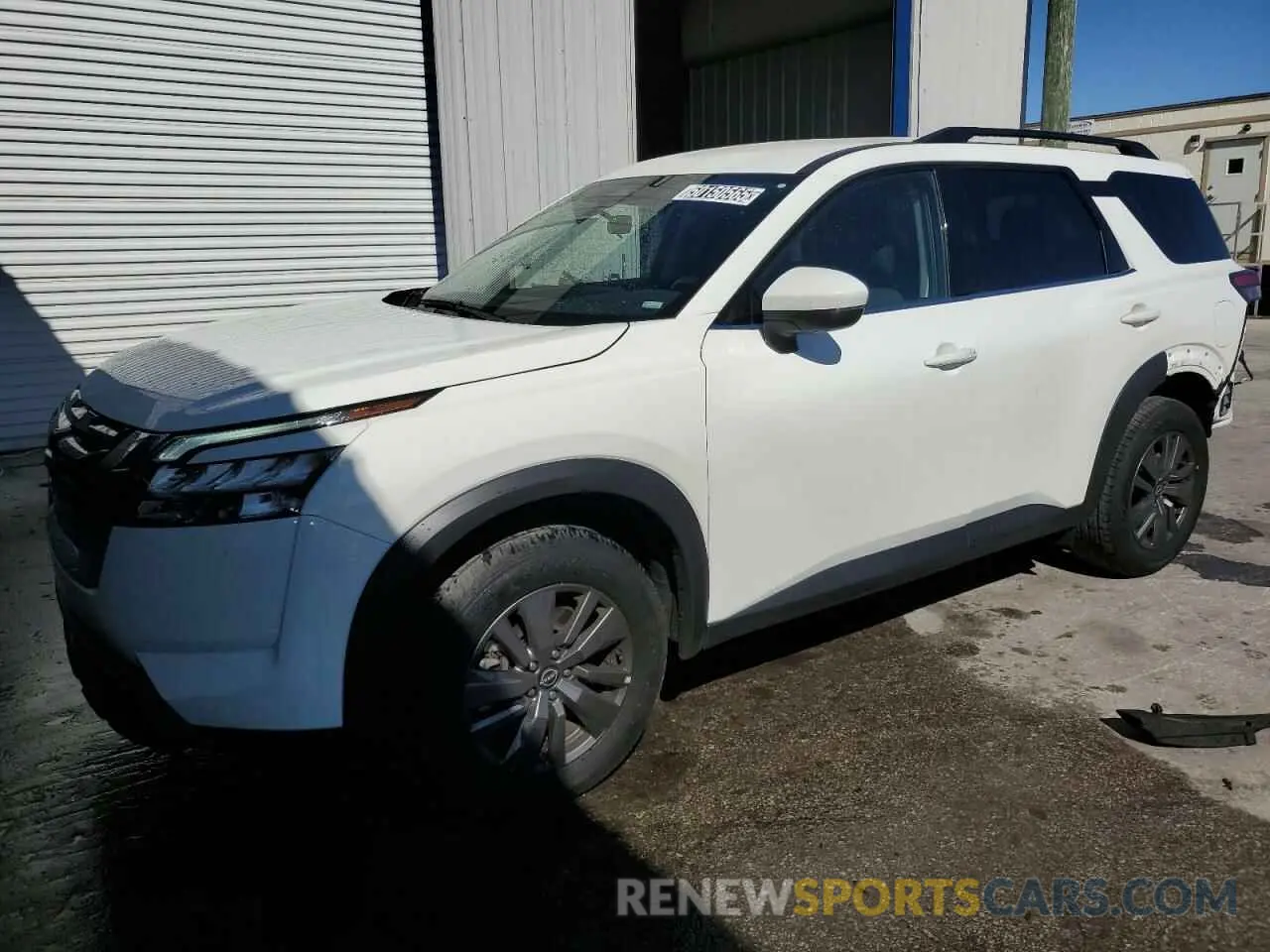 1 Photograph of a damaged car 5N1DR3BA8SC206744 NISSAN PATHFINDER 2025
