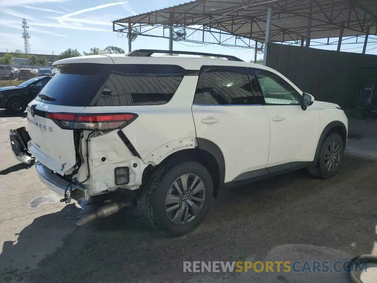 3 Photograph of a damaged car 5N1DR3BA8SC206744 NISSAN PATHFINDER 2025