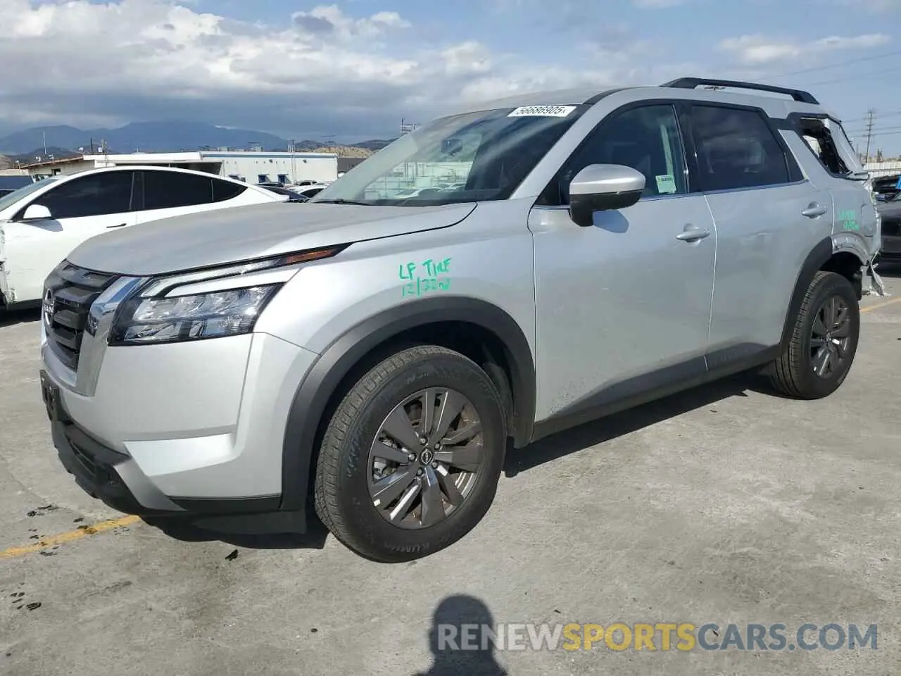 1 Photograph of a damaged car 5N1DR3BA8SC240781 NISSAN PATHFINDER 2025