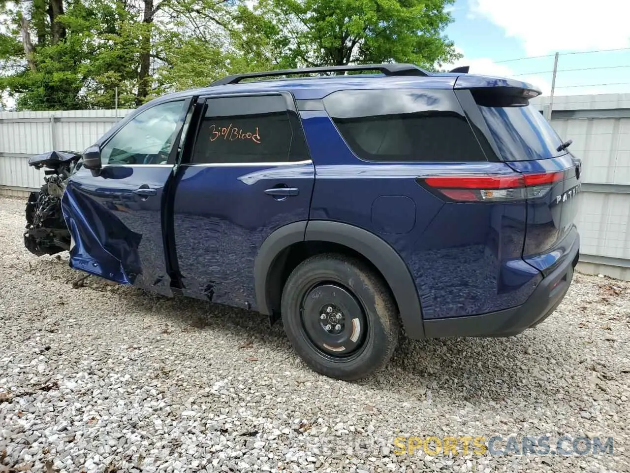 2 Photograph of a damaged car 5N1DR3BC3SC234999 NISSAN PATHFINDER 2025