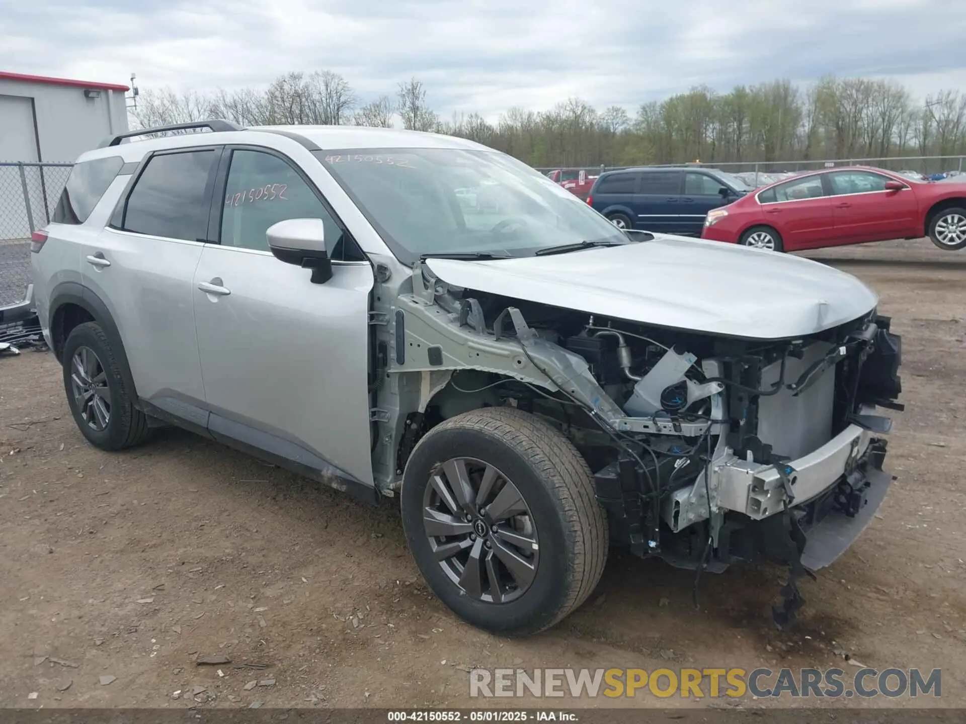 1 Photograph of a damaged car 5N1DR3BC4SC207276 NISSAN PATHFINDER 2025