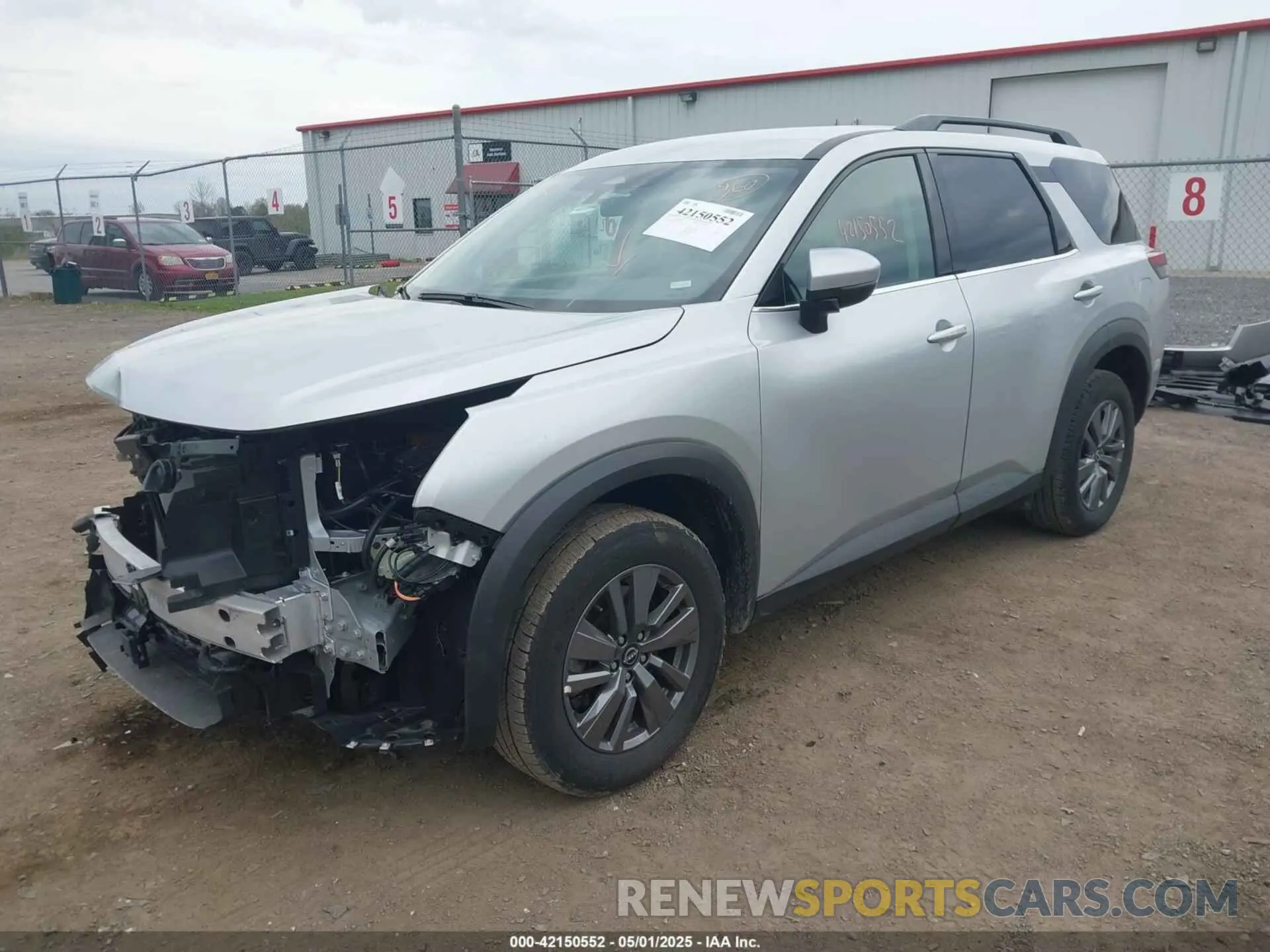 2 Photograph of a damaged car 5N1DR3BC4SC207276 NISSAN PATHFINDER 2025