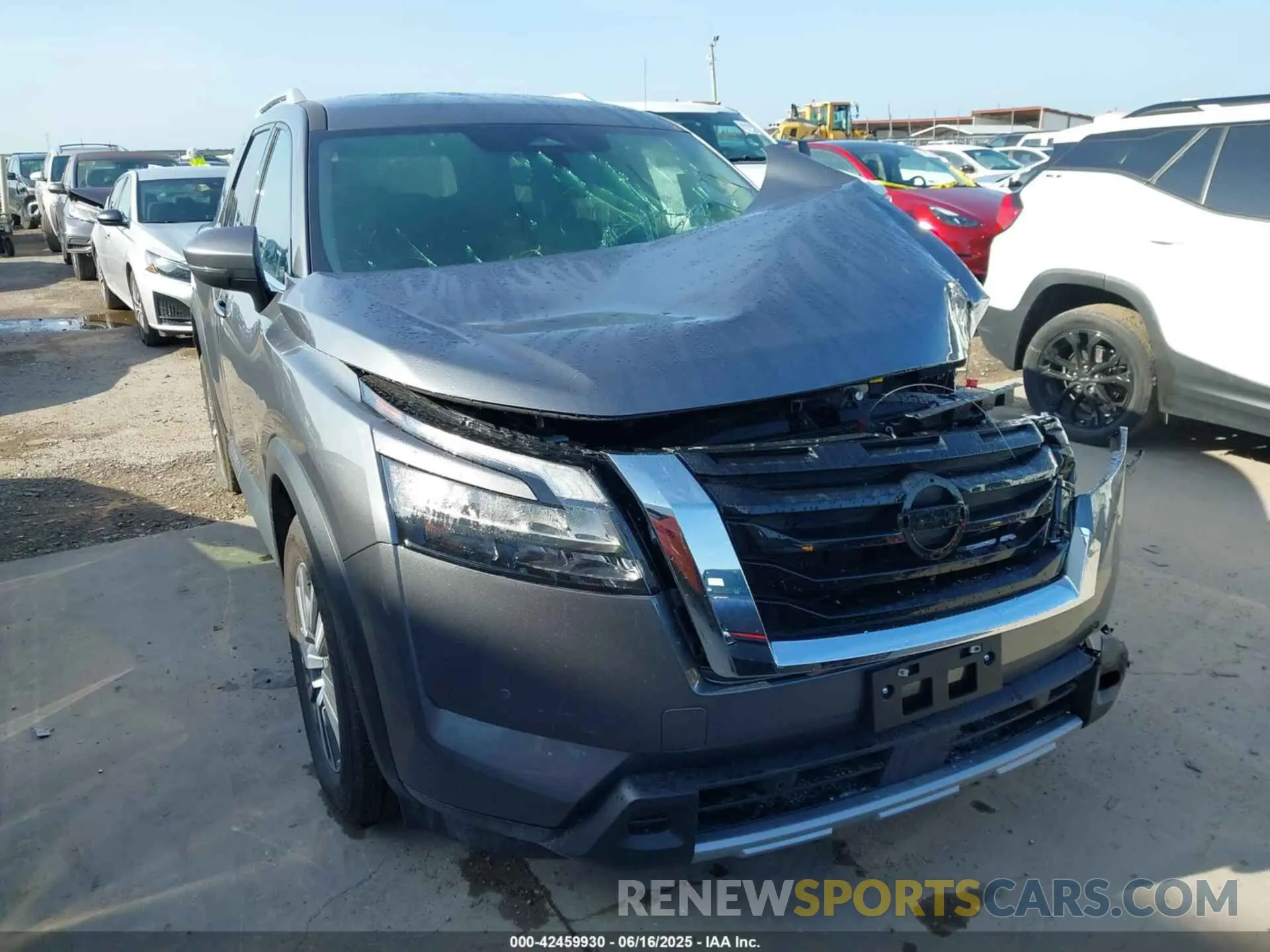 1 Photograph of a damaged car 5N1DR3CA8SC249835 NISSAN PATHFINDER 2025