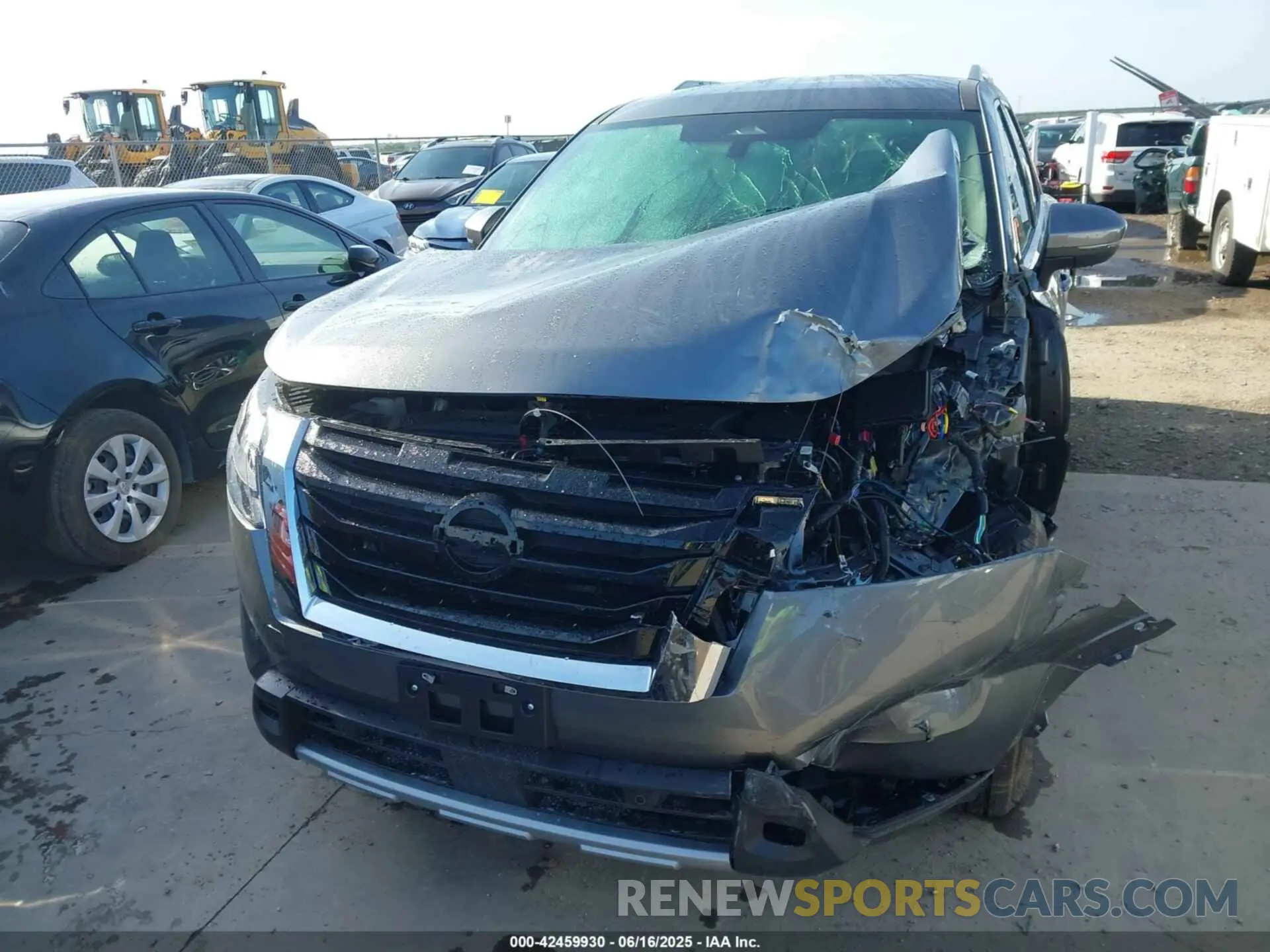 12 Photograph of a damaged car 5N1DR3CA8SC249835 NISSAN PATHFINDER 2025