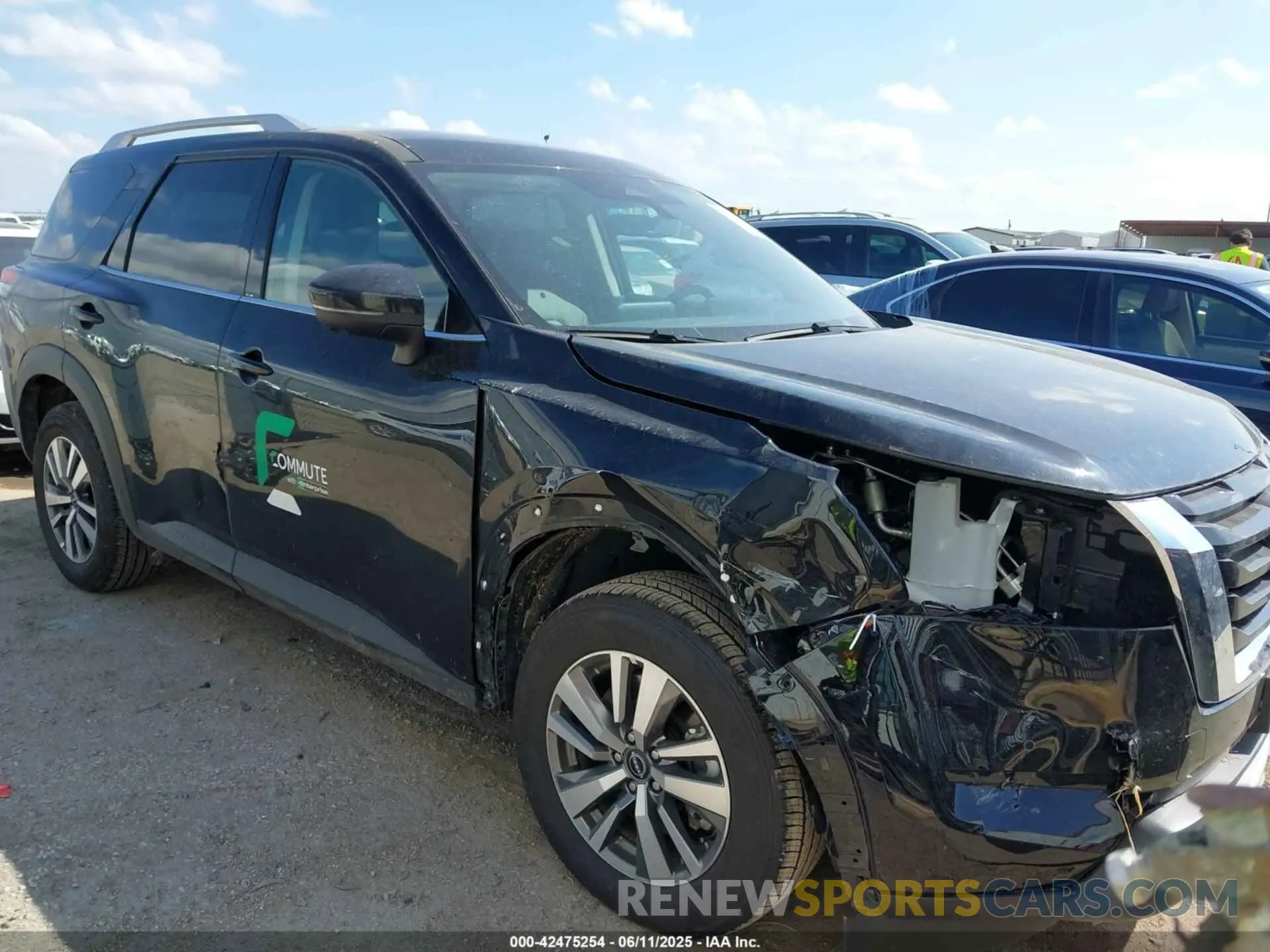 1 Photograph of a damaged car 5N1DR3CAXSC235208 NISSAN PATHFINDER 2025