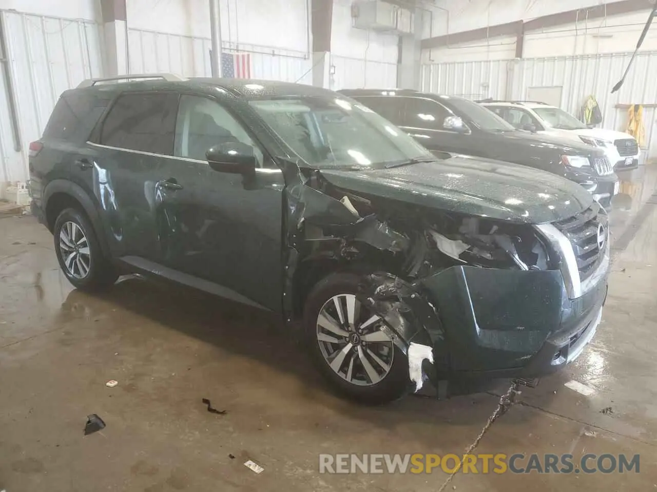 4 Photograph of a damaged car 5N1DR3CC1SC252741 NISSAN PATHFINDER 2025