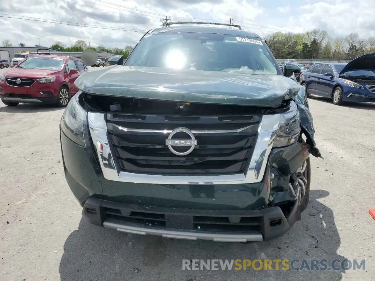 5 Photograph of a damaged car 5N1DR3CC4SC217949 NISSAN PATHFINDER 2025
