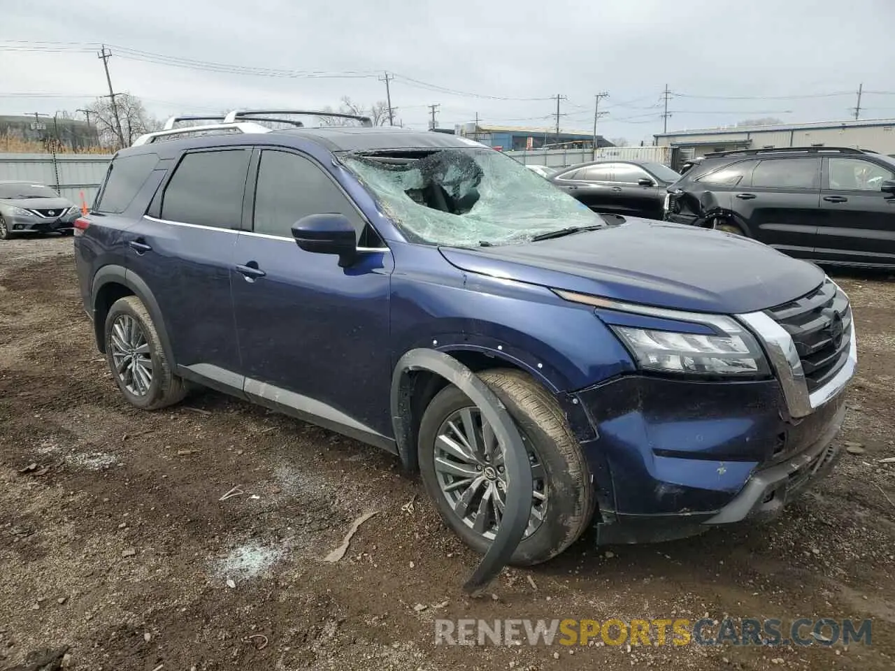 4 Photograph of a damaged car 5N1DR3CD4SC214039 NISSAN PATHFINDER 2025