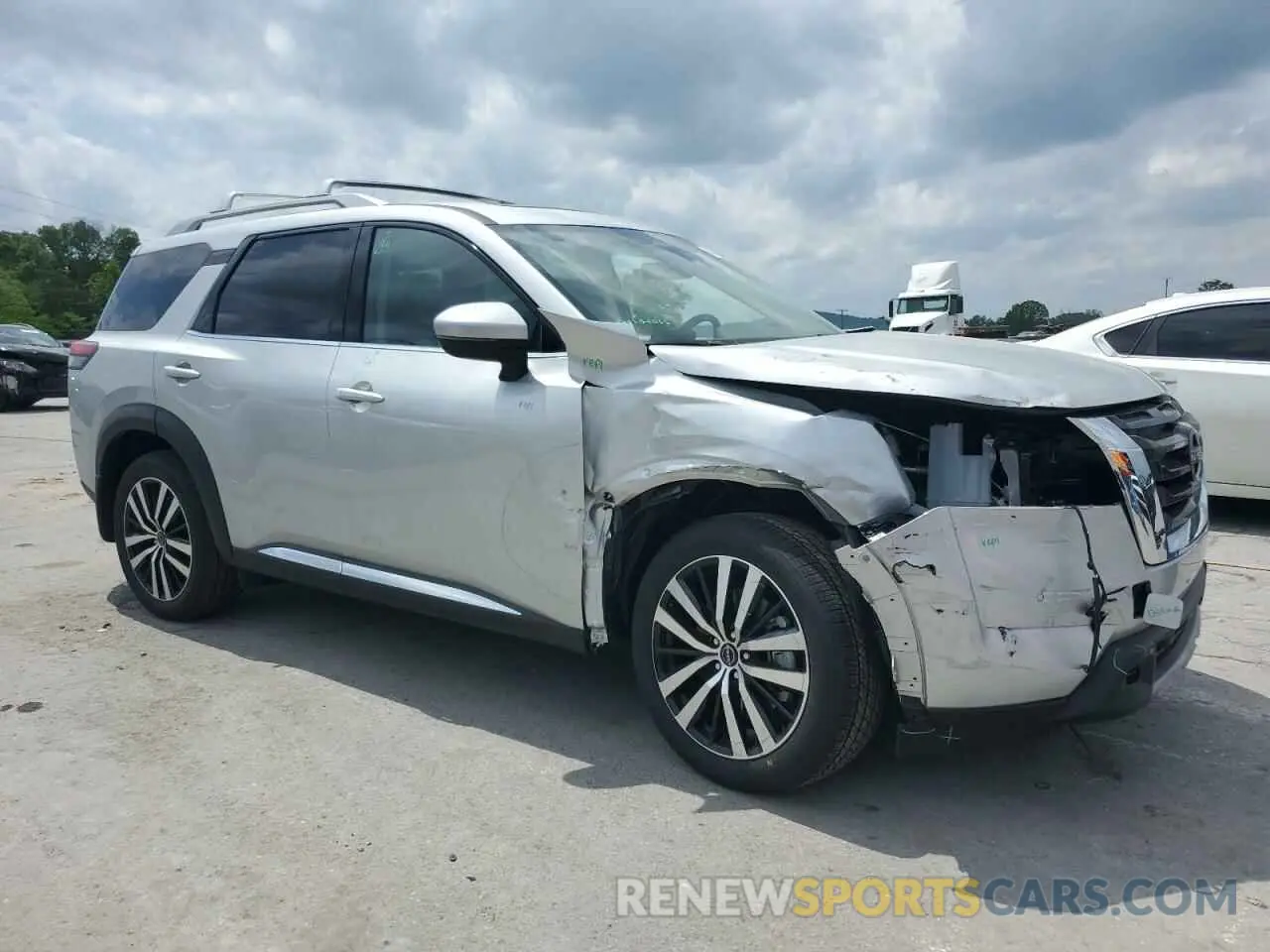 4 Photograph of a damaged car 5N1DR3DJ6SC213429 NISSAN PATHFINDER 2025