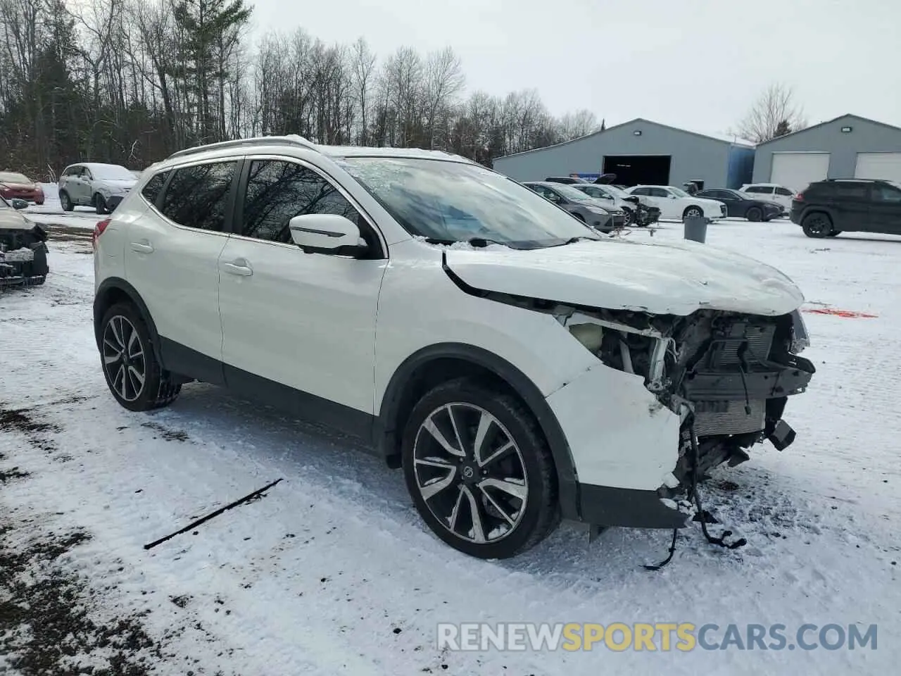 4 Photograph of a damaged car JN1BJ1CR6KW331125 NISSAN QASHAI SPR 2019