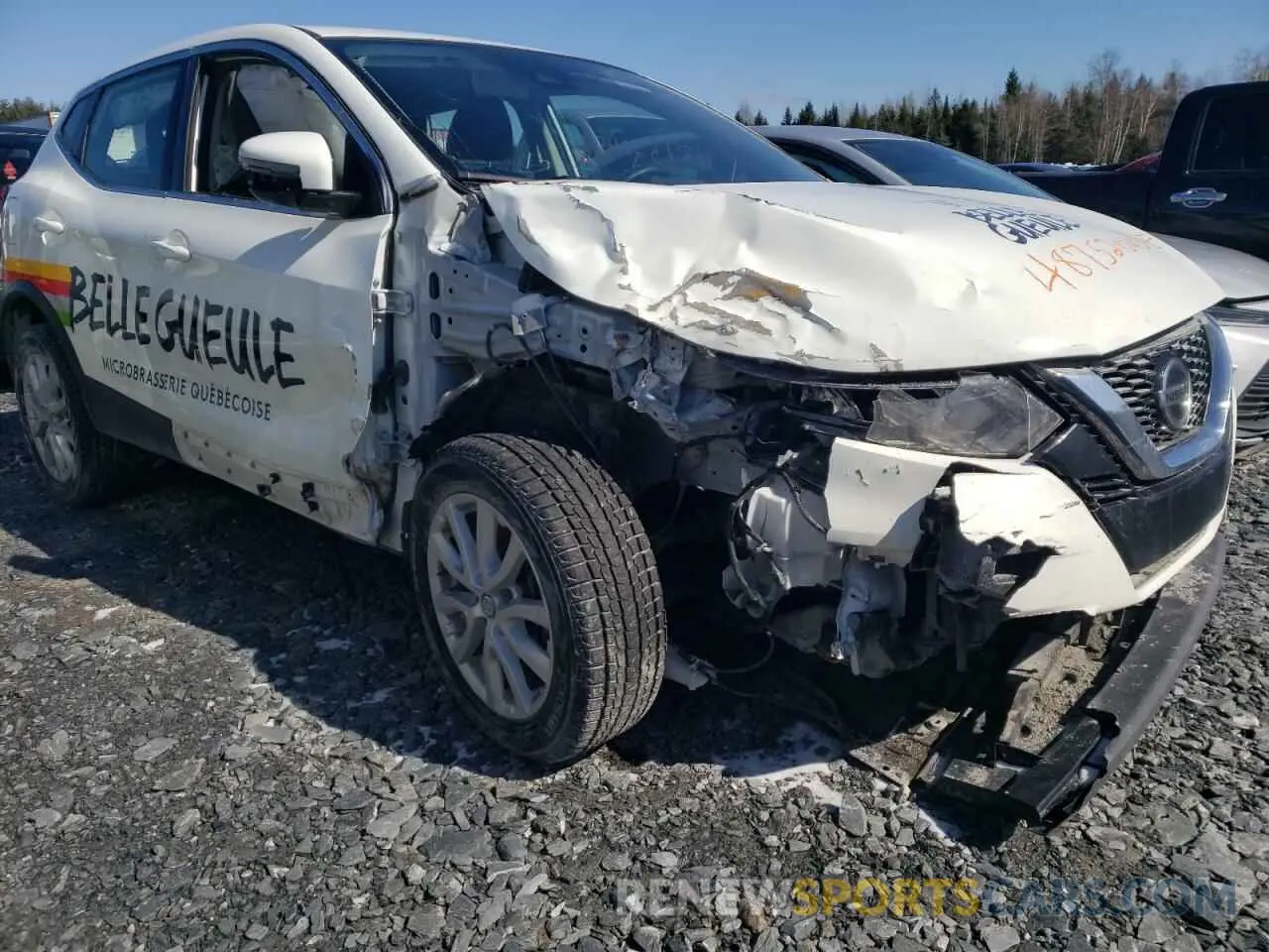 13 Photograph of a damaged car JN1BJ1AV7PW000299 NISSAN QASHQAI S 2023