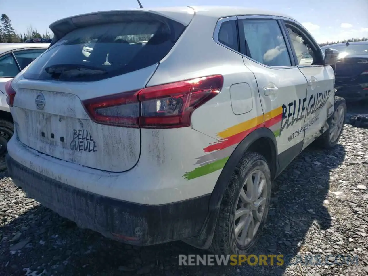 3 Photograph of a damaged car JN1BJ1AV7PW000299 NISSAN QASHQAI S 2023