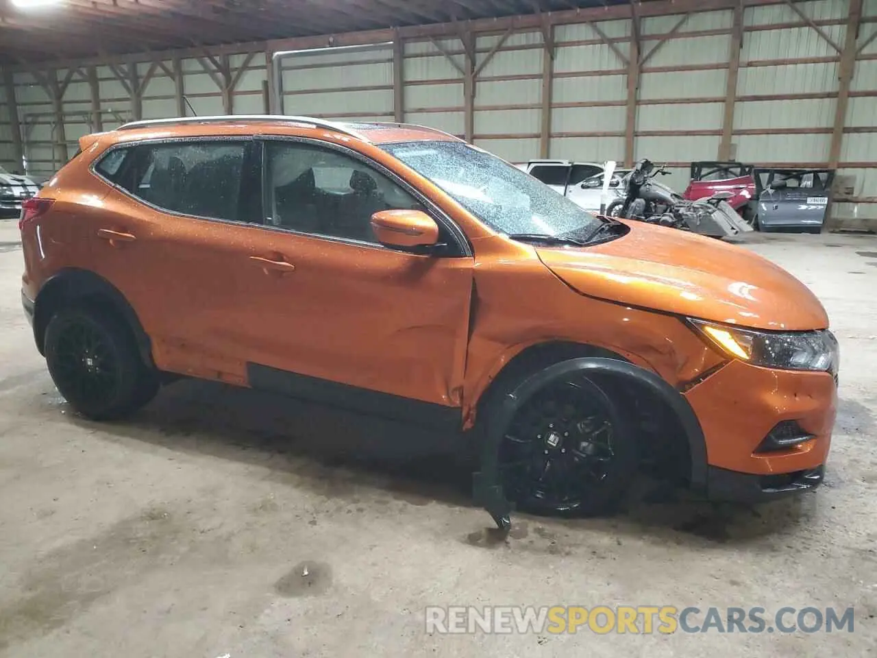 4 Photograph of a damaged car JN1BJ1BW2PW101709 NISSAN QASHQAI SV 2023