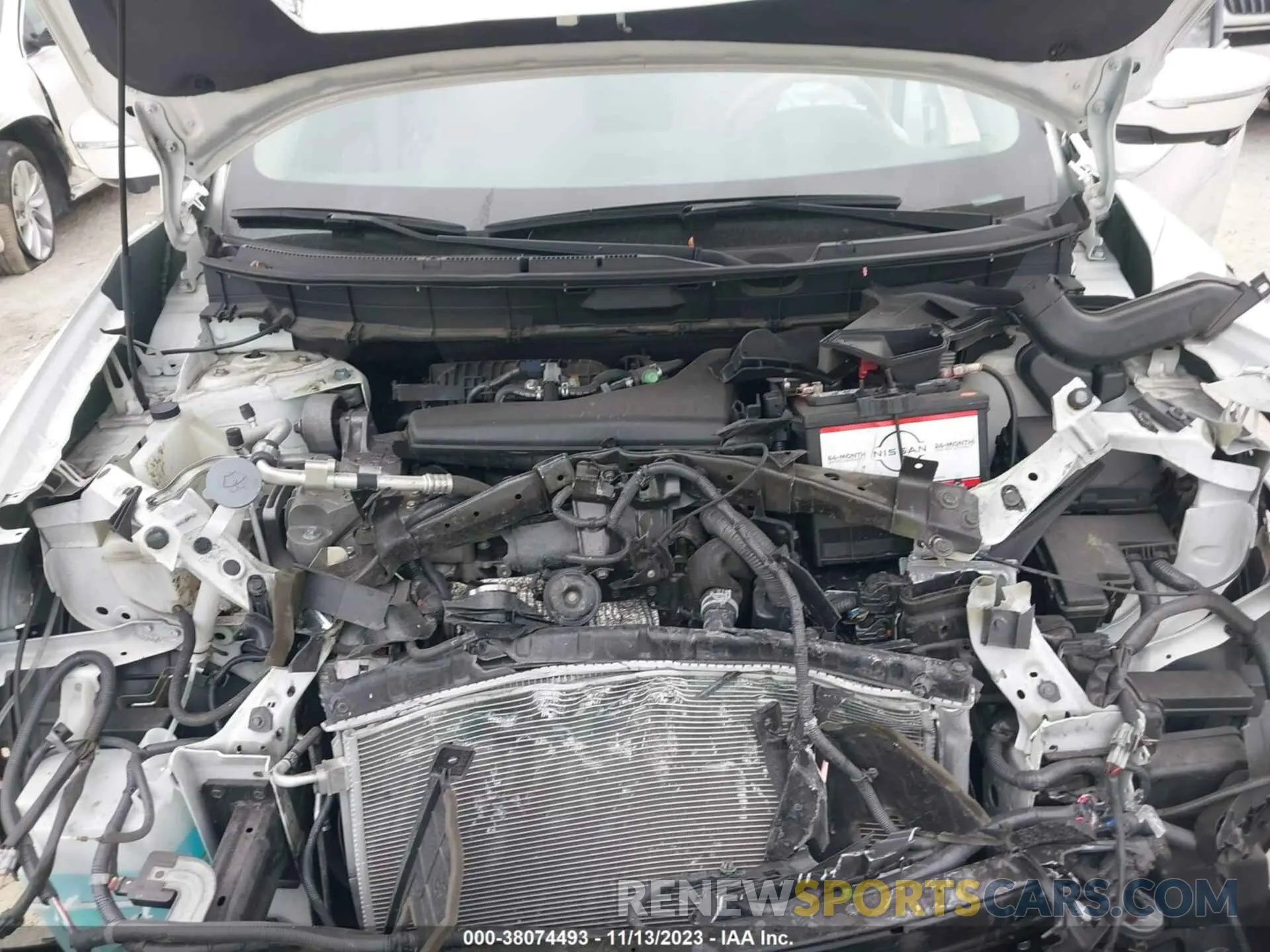10 Photograph of a damaged car 5N1AT2MT7FC862842 NISSAN ROGUE 2015