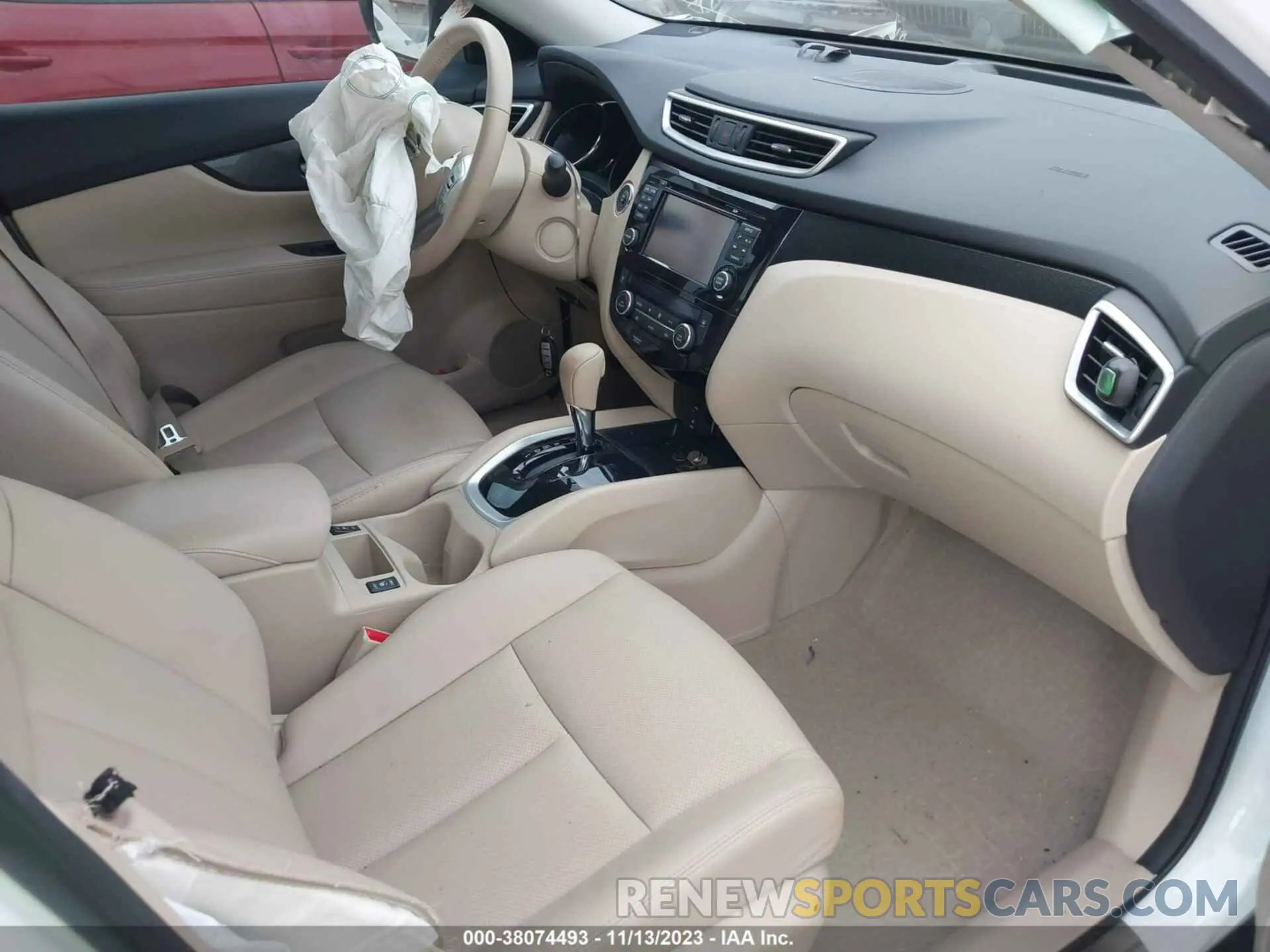 5 Photograph of a damaged car 5N1AT2MT7FC862842 NISSAN ROGUE 2015