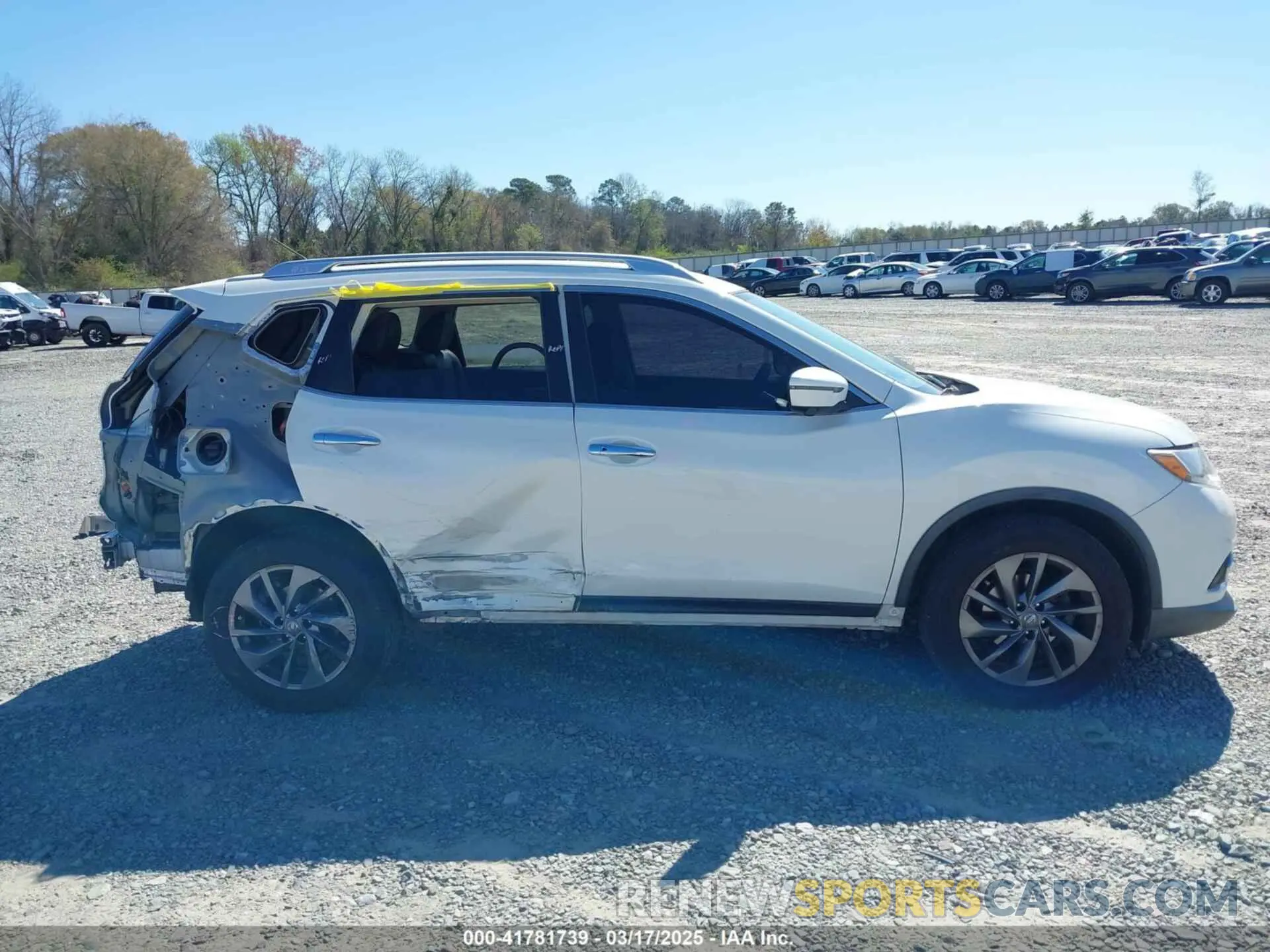 13 Photograph of a damaged car KNMAT2MVXGP703040 NISSAN ROGUE 2016