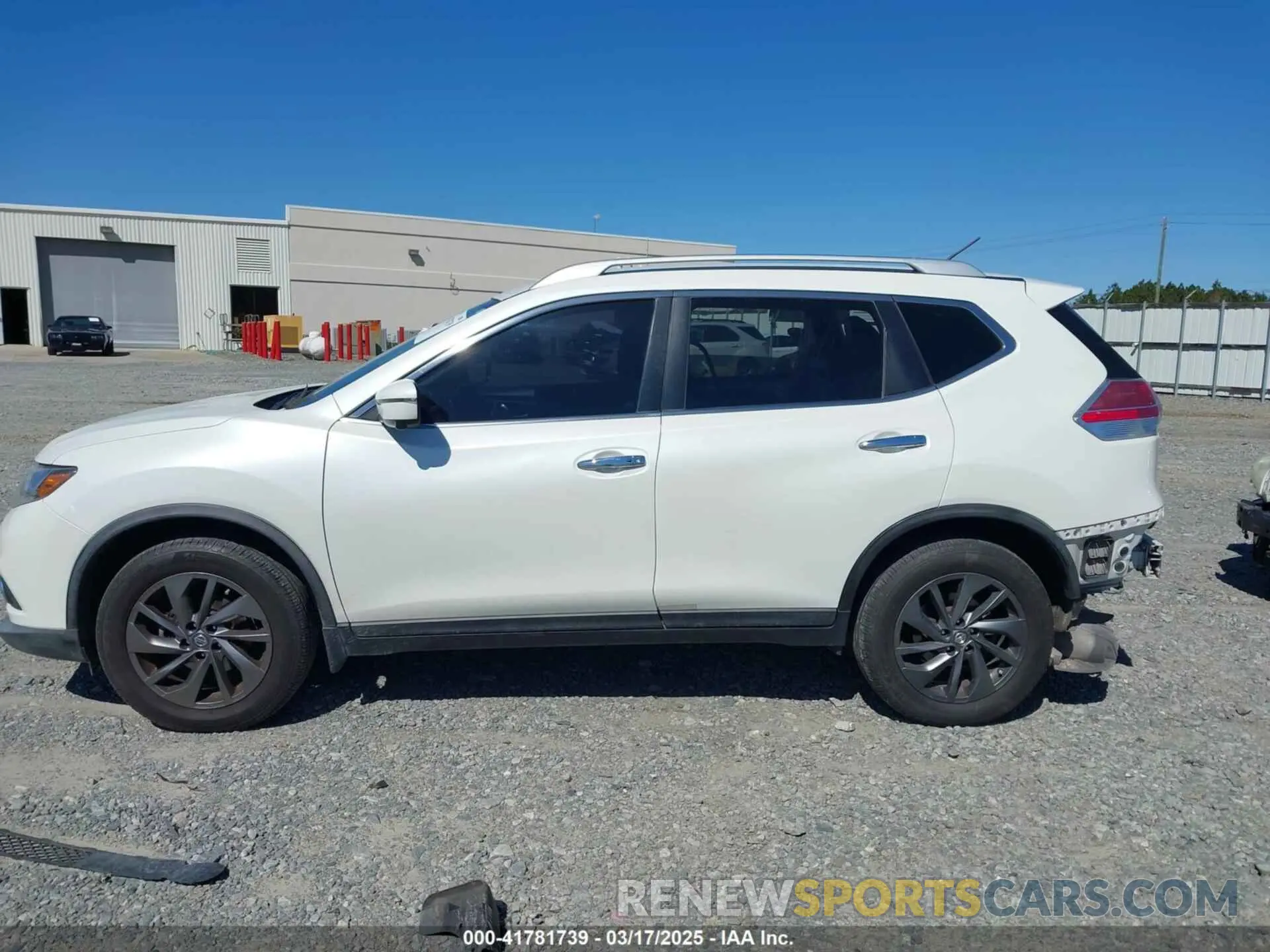 14 Photograph of a damaged car KNMAT2MVXGP703040 NISSAN ROGUE 2016