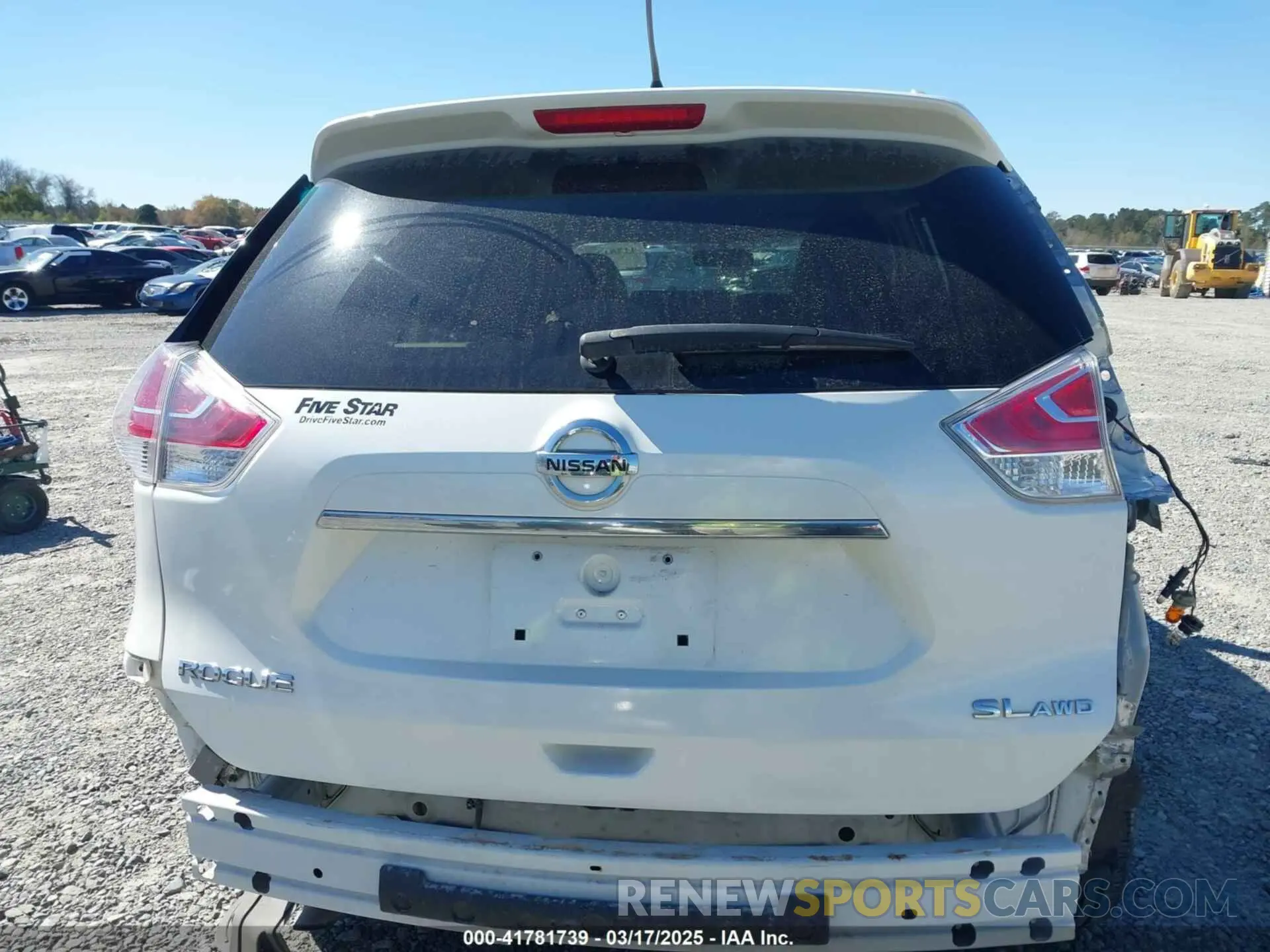 16 Photograph of a damaged car KNMAT2MVXGP703040 NISSAN ROGUE 2016