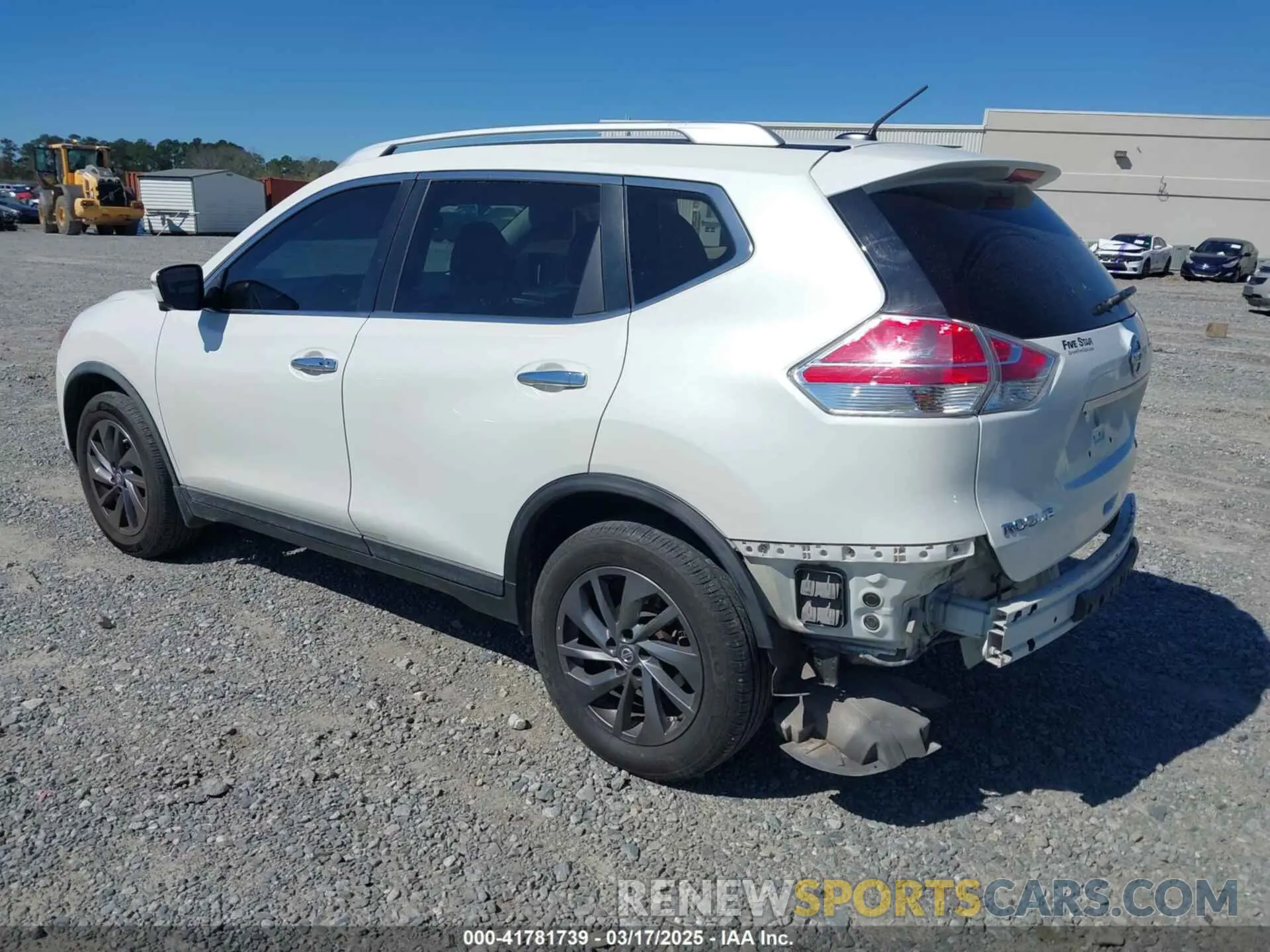 3 Photograph of a damaged car KNMAT2MVXGP703040 NISSAN ROGUE 2016