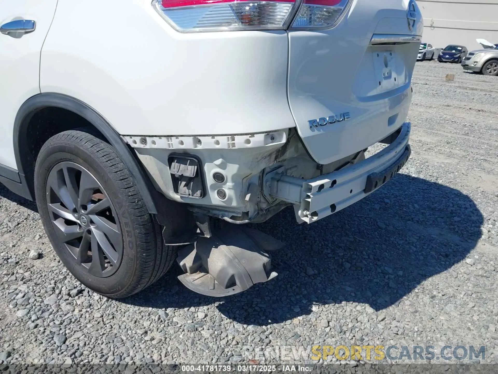 6 Photograph of a damaged car KNMAT2MVXGP703040 NISSAN ROGUE 2016