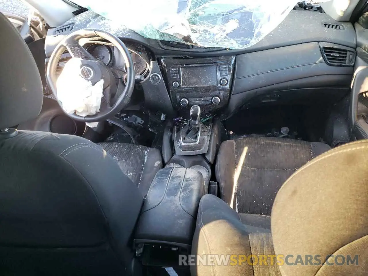 8 Photograph of a damaged car 5N1AT2MT0KC701551 NISSAN ROGUE 2019