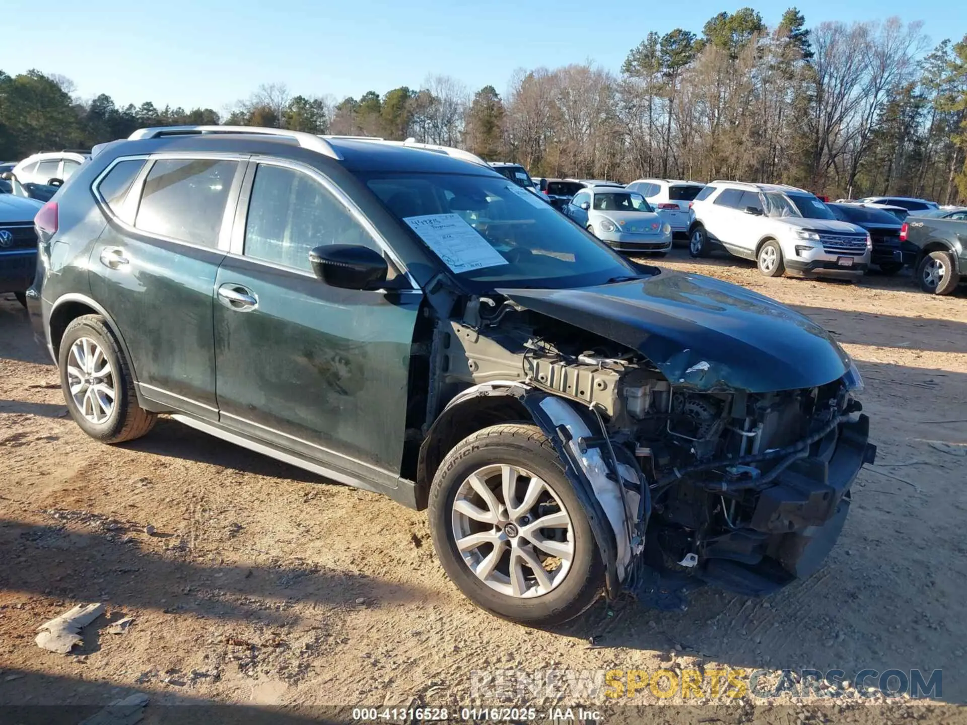 1 Photograph of a damaged car 5N1AT2MT0KC702974 NISSAN ROGUE 2019