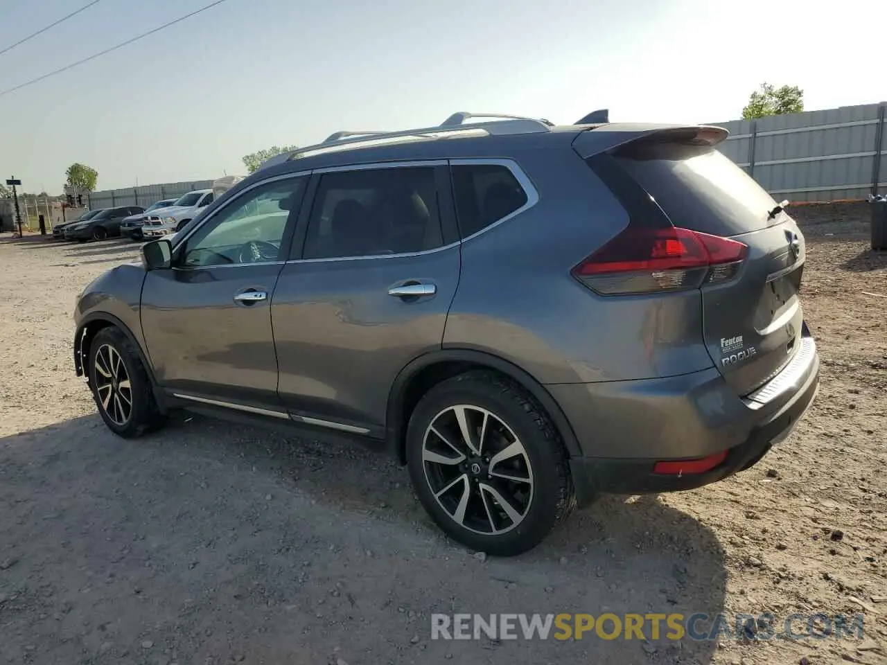 2 Photograph of a damaged car 5N1AT2MT0KC706202 NISSAN ROGUE 2019