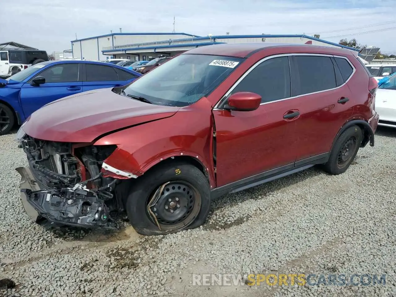 1 Photograph of a damaged car 5N1AT2MT0KC718737 NISSAN ROGUE 2019