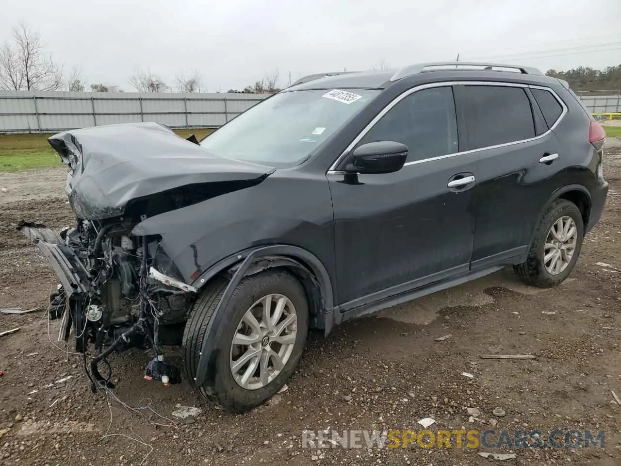 1 Photograph of a damaged car 5N1AT2MT0KC719550 NISSAN ROGUE 2019
