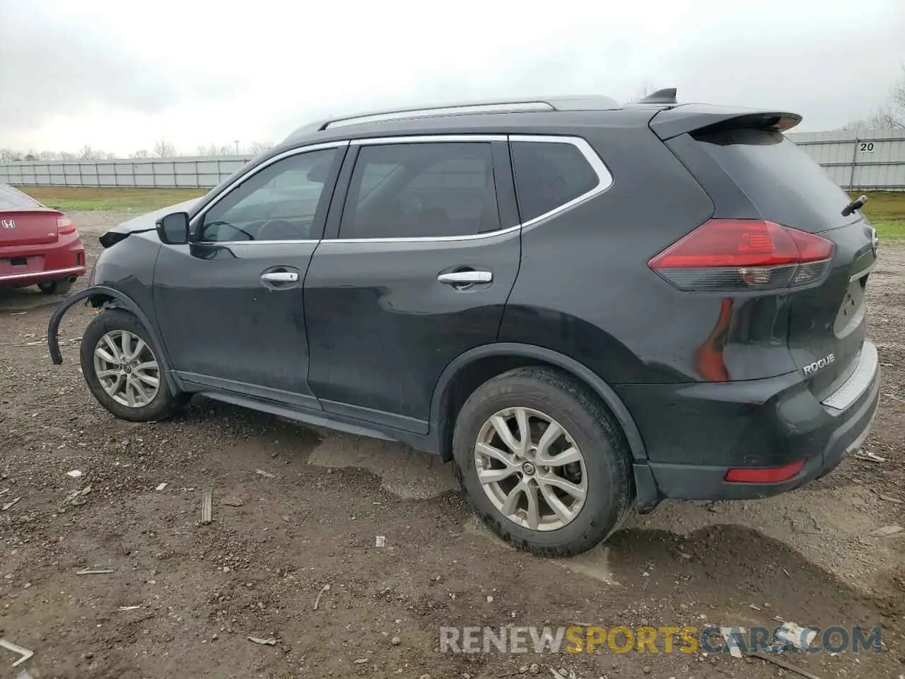 2 Photograph of a damaged car 5N1AT2MT0KC719550 NISSAN ROGUE 2019