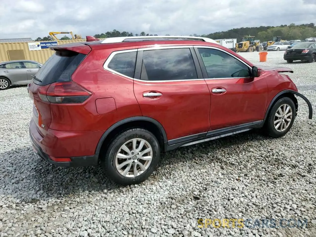 3 Photograph of a damaged car 5N1AT2MT0KC746568 NISSAN ROGUE 2019