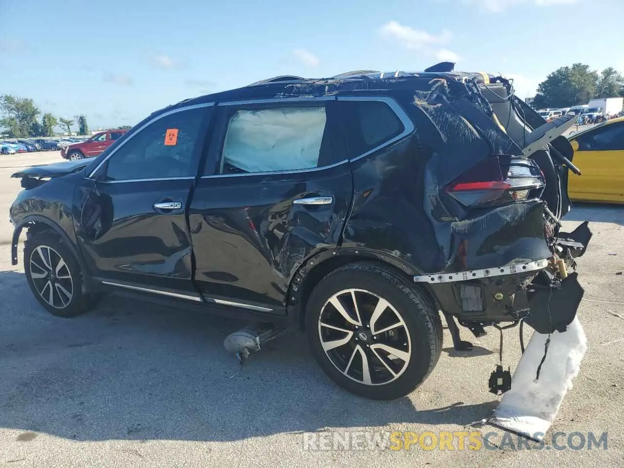 2 Photograph of a damaged car 5N1AT2MT0KC814545 NISSAN ROGUE 2019
