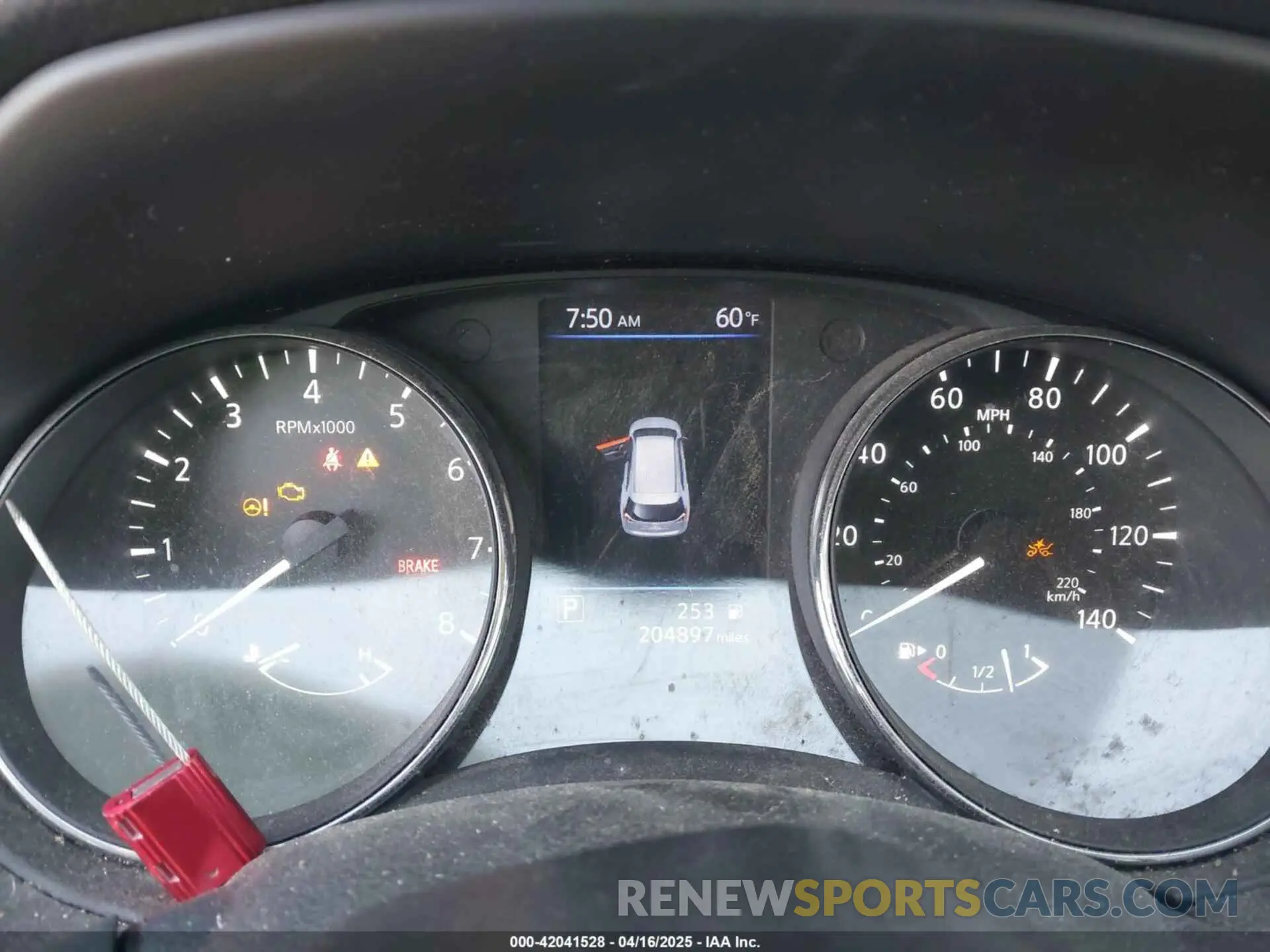 7 Photograph of a damaged car 5N1AT2MT0KC826145 NISSAN ROGUE 2019