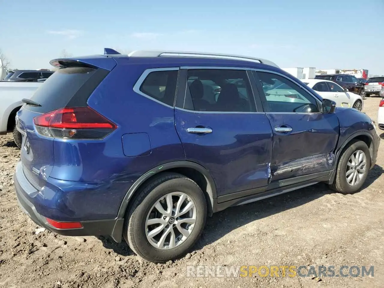 3 Photograph of a damaged car 5N1AT2MT0KC832284 NISSAN ROGUE 2019