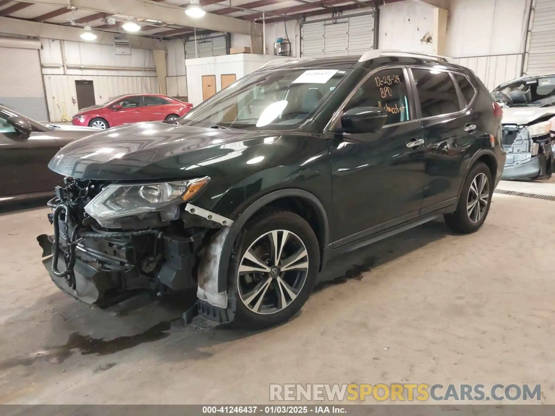 2 Photograph of a damaged car 5N1AT2MT1KC709383 NISSAN ROGUE 2019