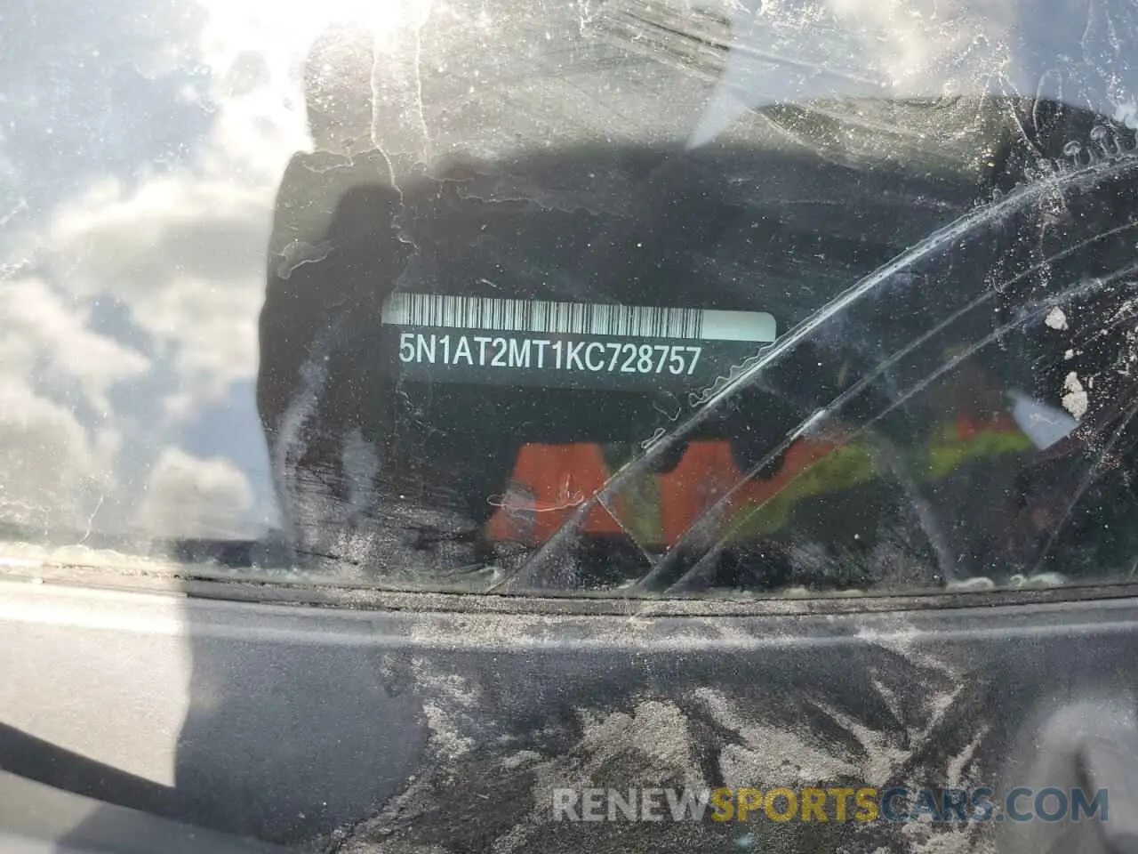 12 Photograph of a damaged car 5N1AT2MT1KC728757 NISSAN ROGUE 2019