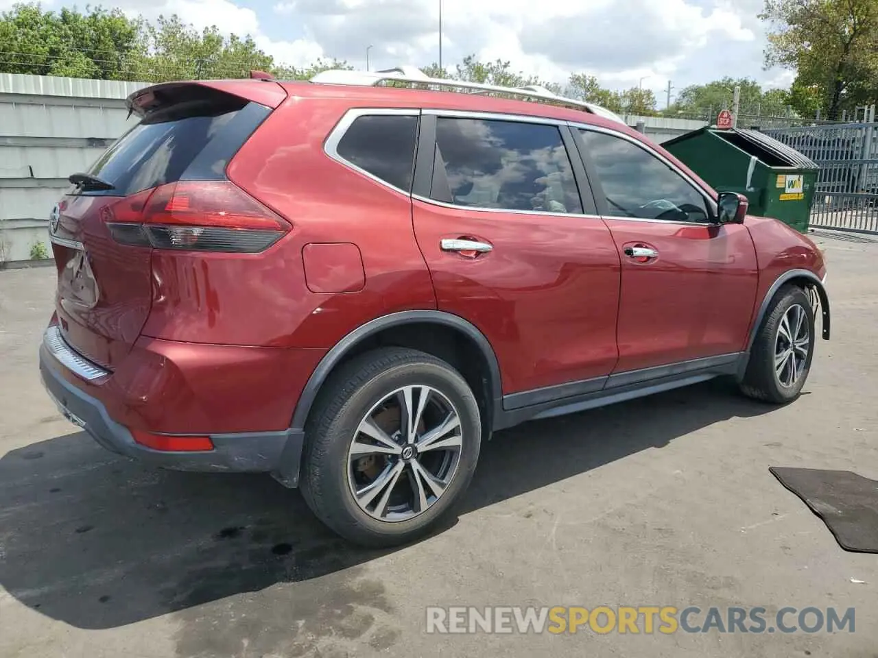 3 Photograph of a damaged car 5N1AT2MT1KC728757 NISSAN ROGUE 2019