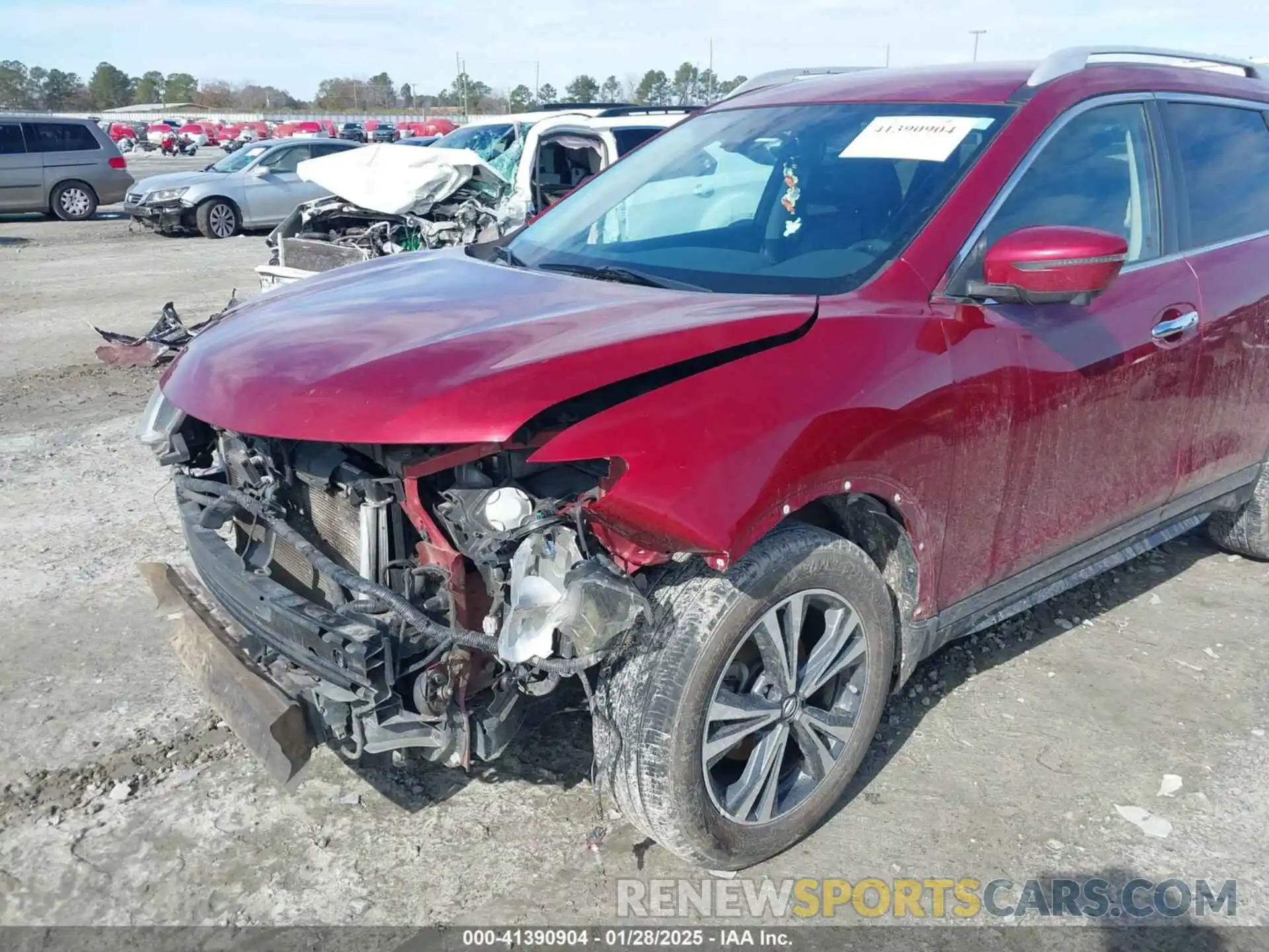 6 Photograph of a damaged car 5N1AT2MT1KC744294 NISSAN ROGUE 2019