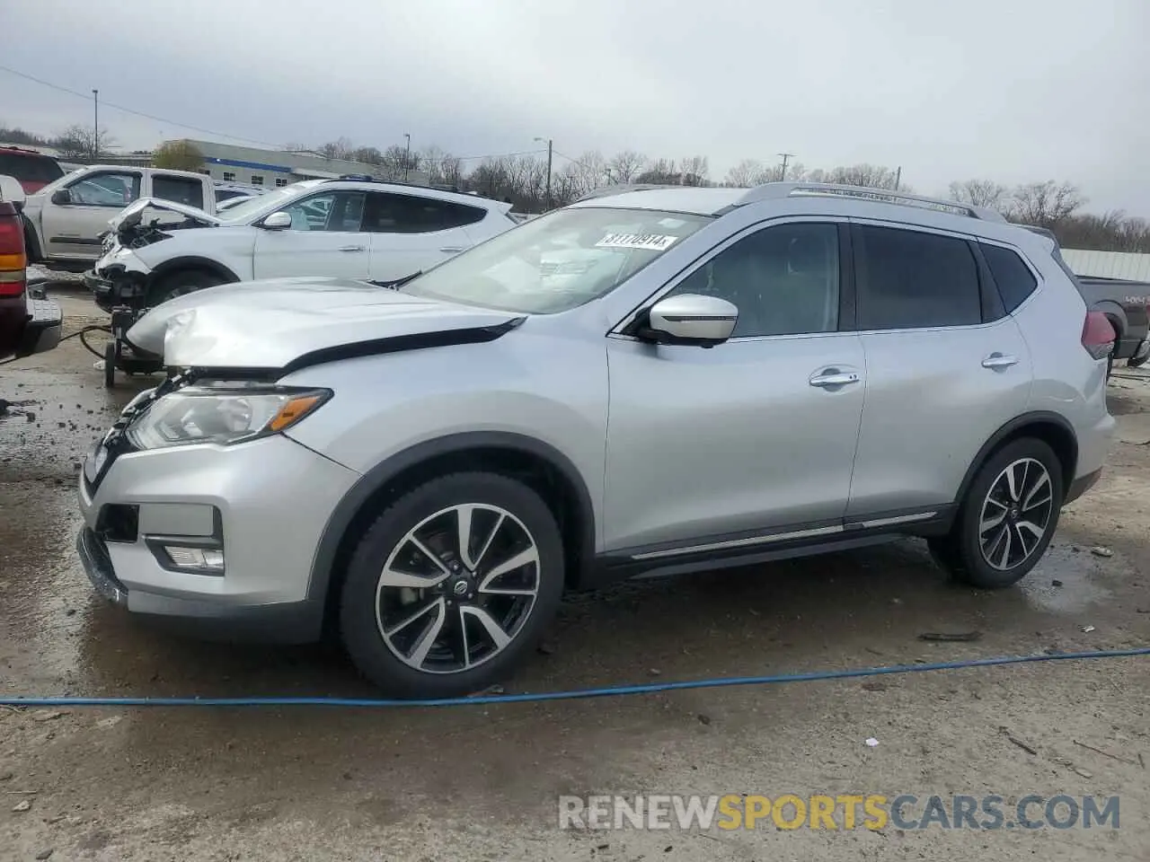 1 Photograph of a damaged car 5N1AT2MT1KC762634 NISSAN ROGUE 2019