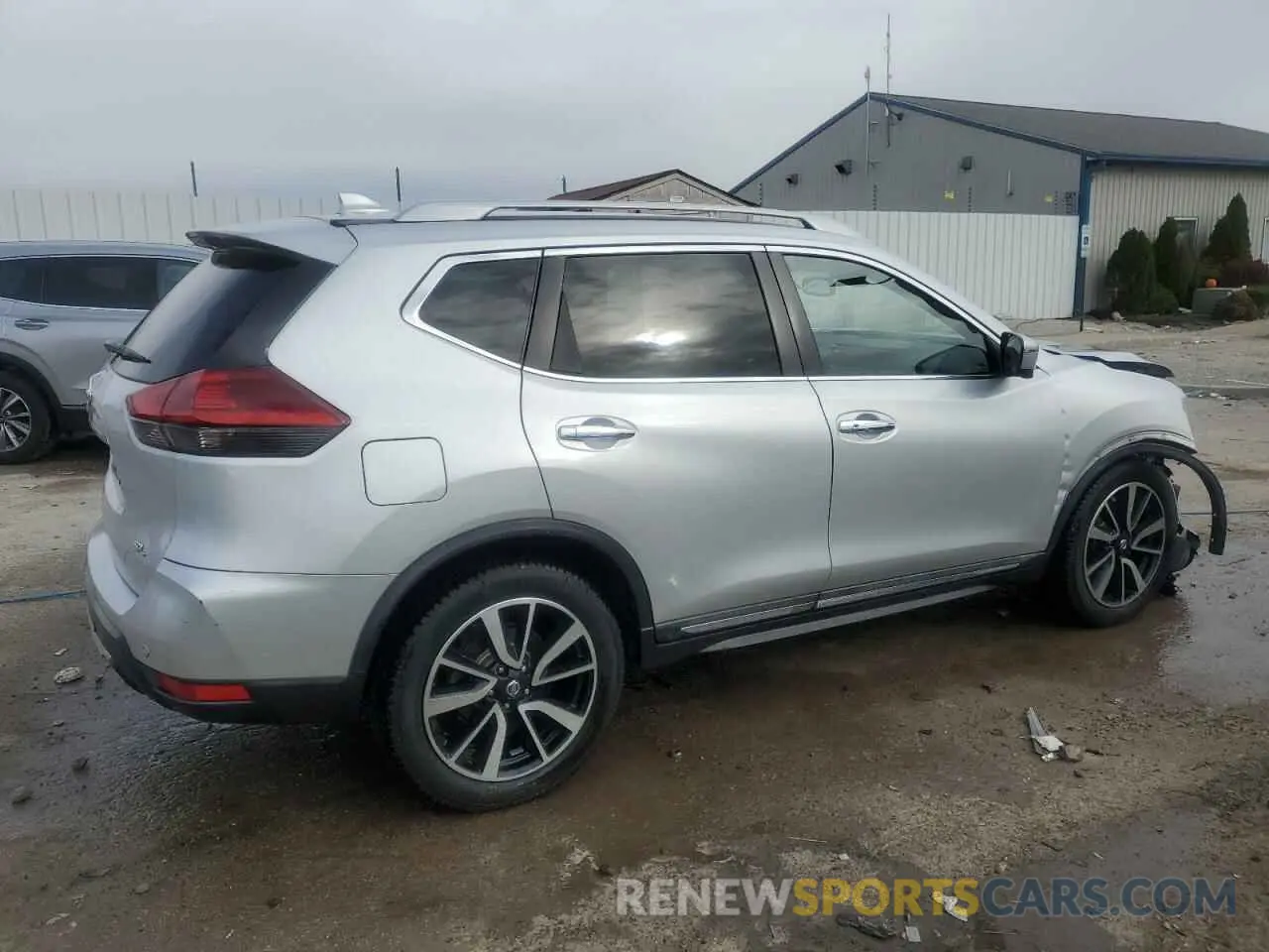 3 Photograph of a damaged car 5N1AT2MT1KC762634 NISSAN ROGUE 2019